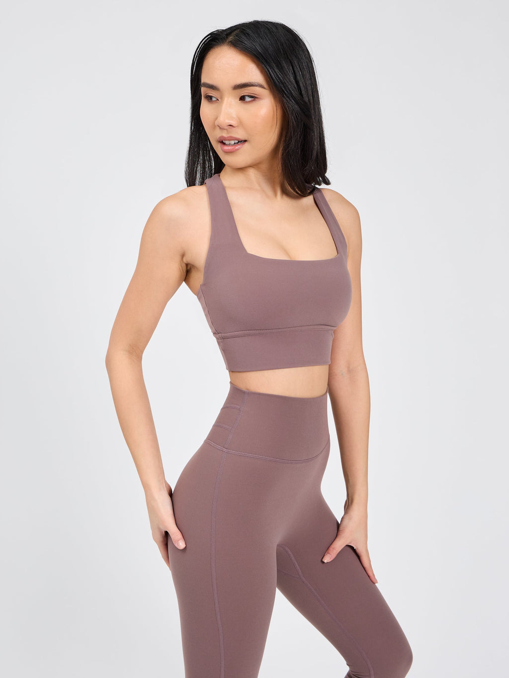 Revolution Sports Bra - Mocha Berry