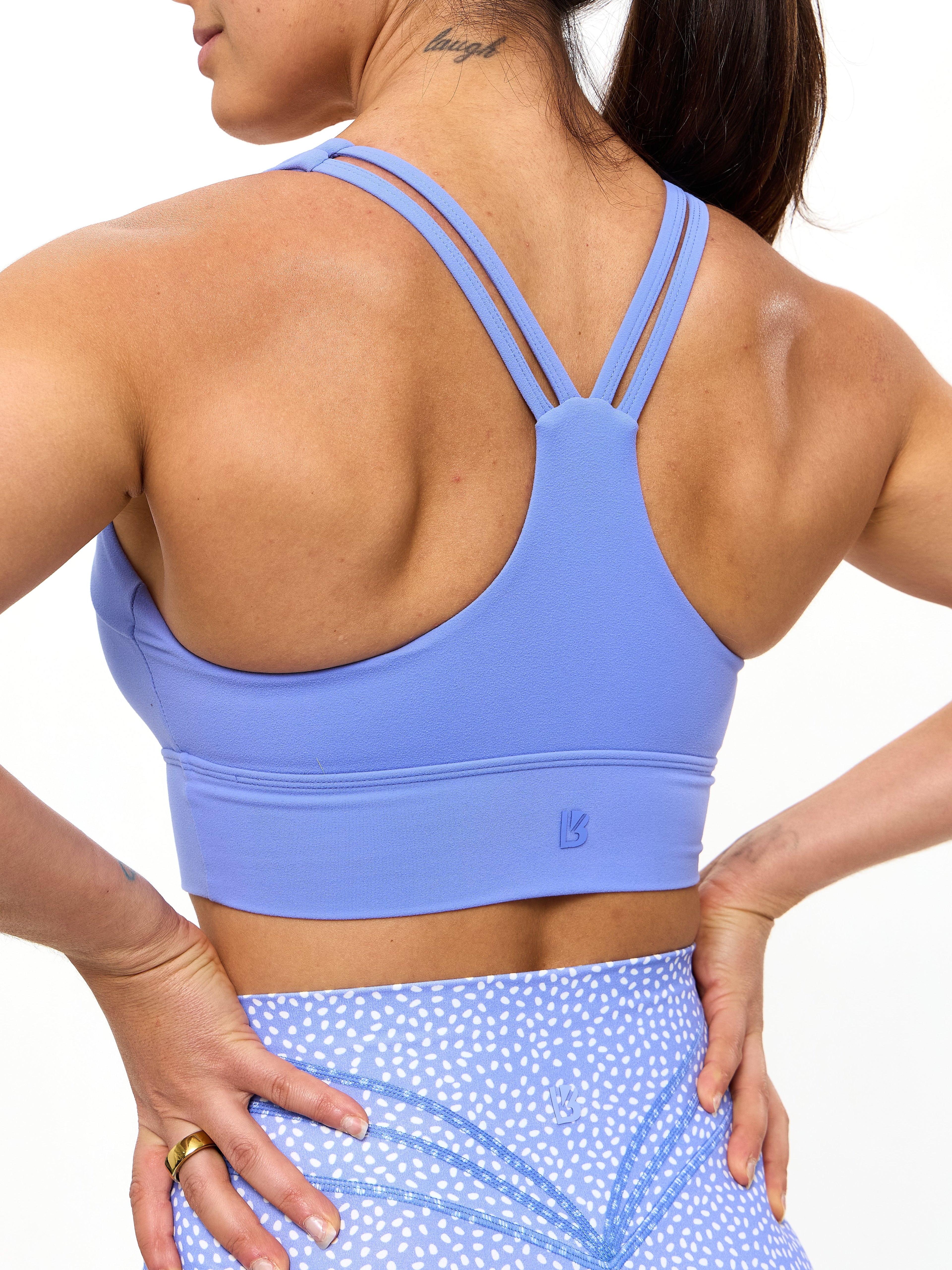 Bloom Sports Bra - Azul
