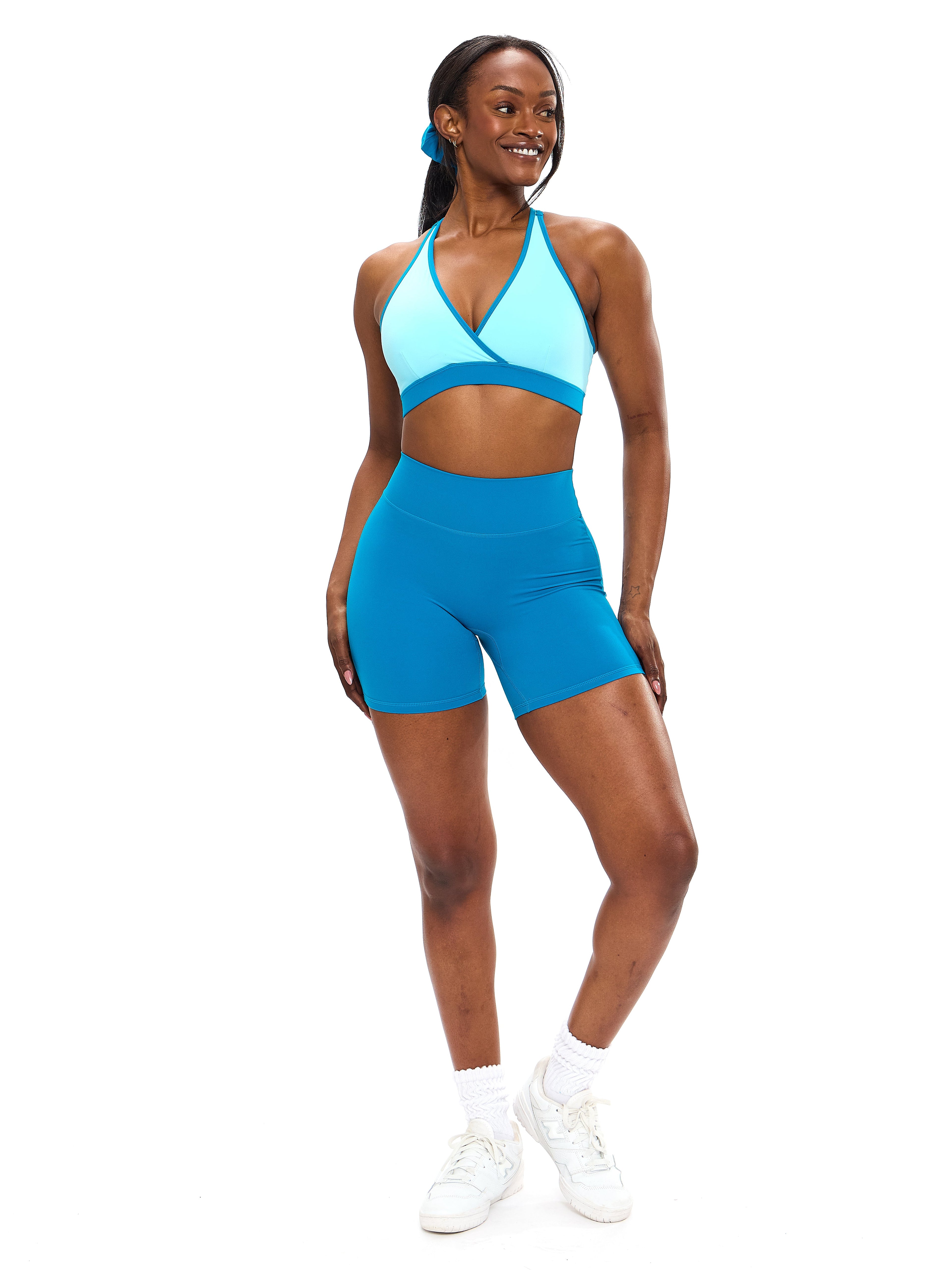 Reversible RacerBack Sports Bra - Warhead and Cotton Candy