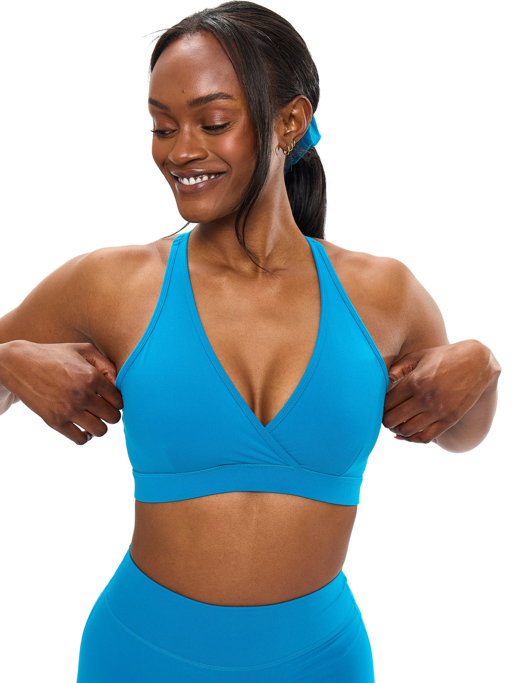 Reversible RacerBack Sports Bra - Warhead and Cotton Candy