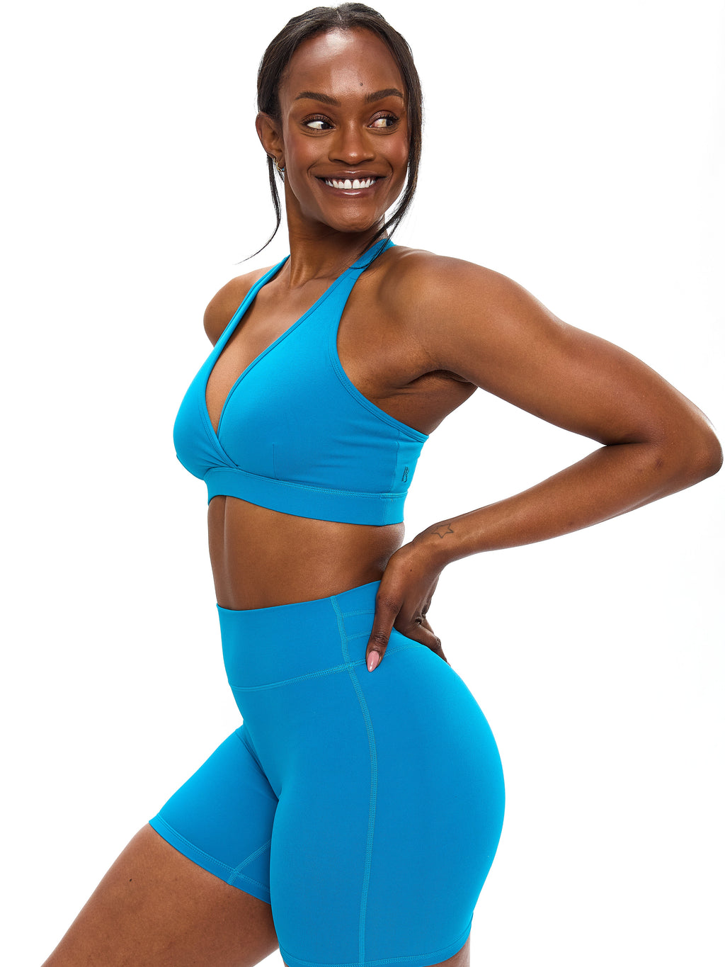 Reversible RacerBack Sports Bra - Warhead and Cotton Candy