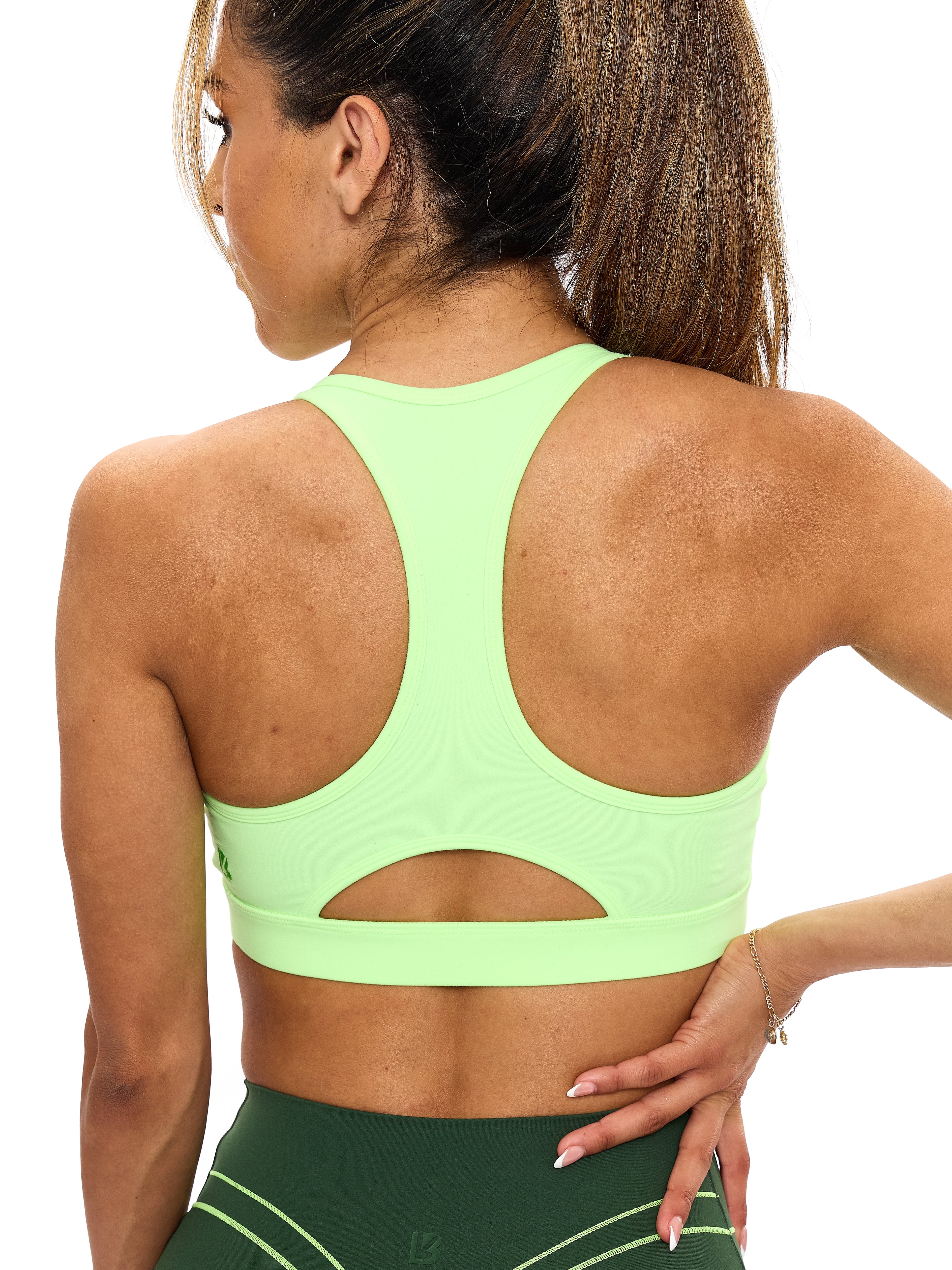 Reversible RacerBack Sports Bra - Margarita and Atari