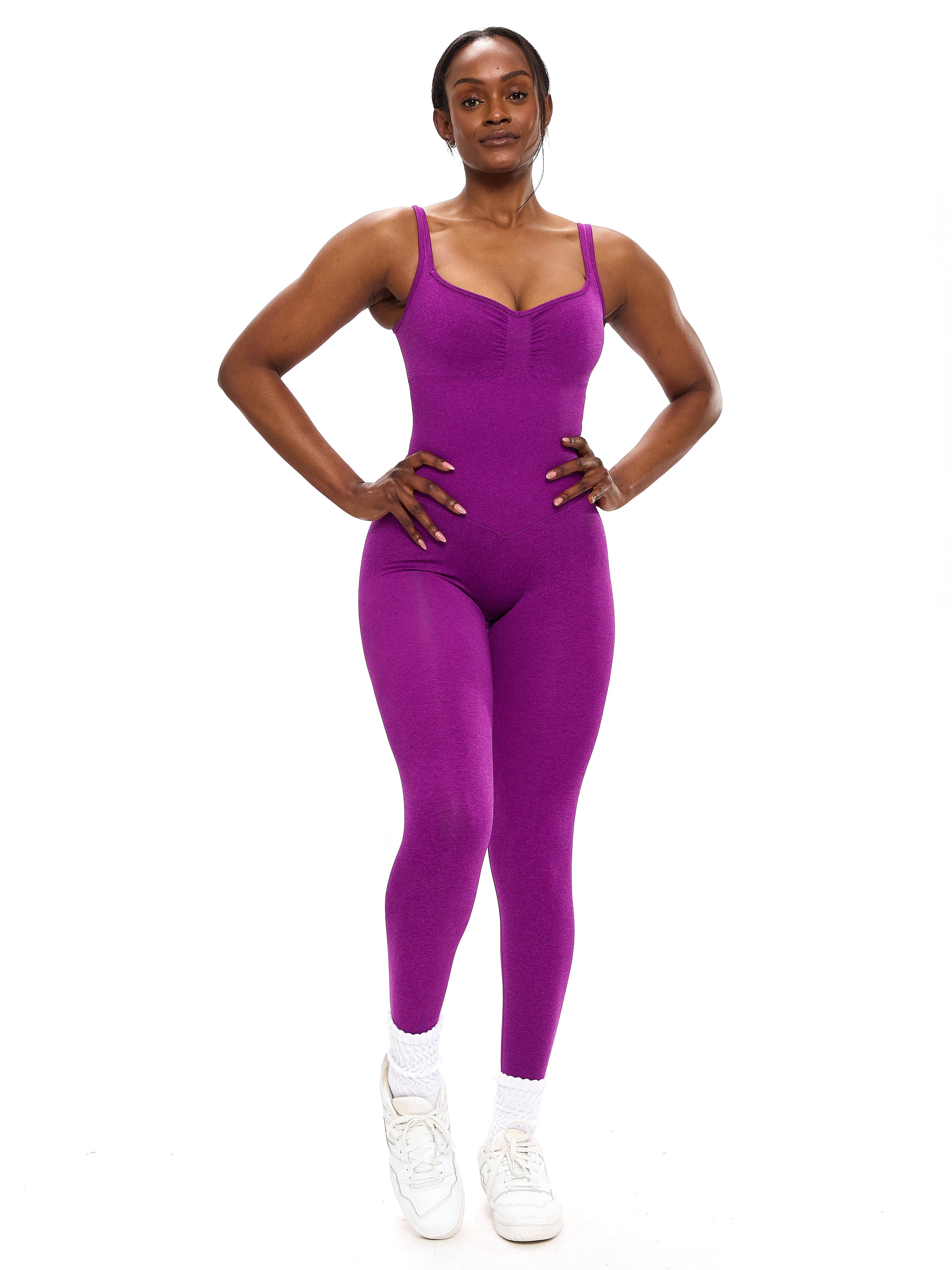 Shape Seamless Bodysuit - Grape Juice
