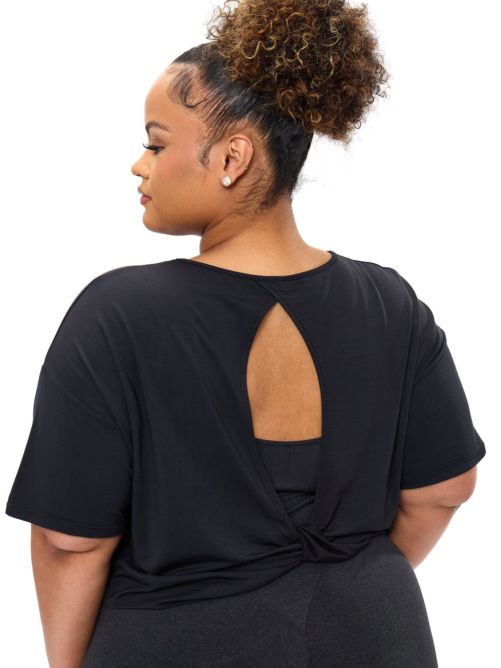 Rainforest Crop V2 - Black