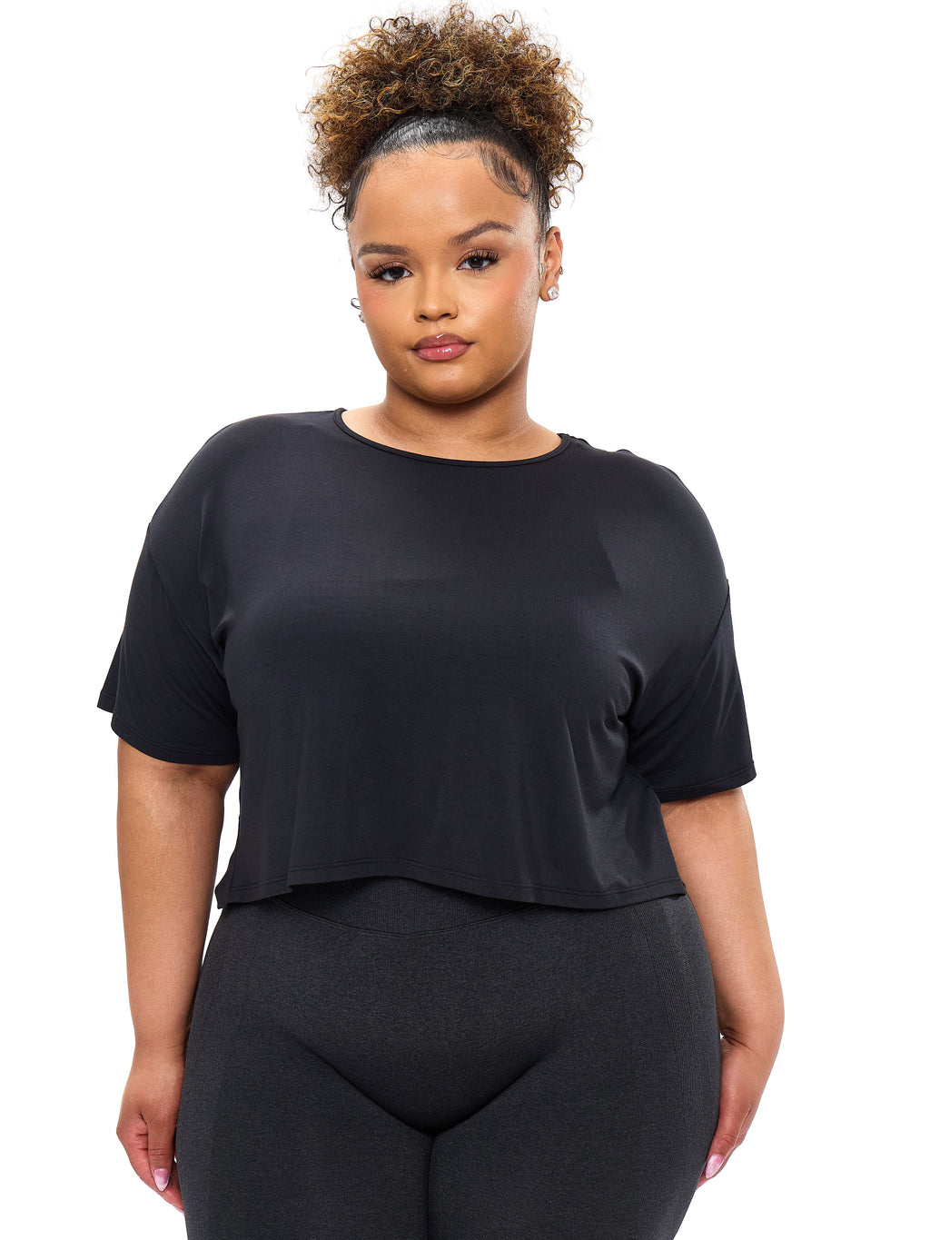 Rainforest Crop V2 - Black