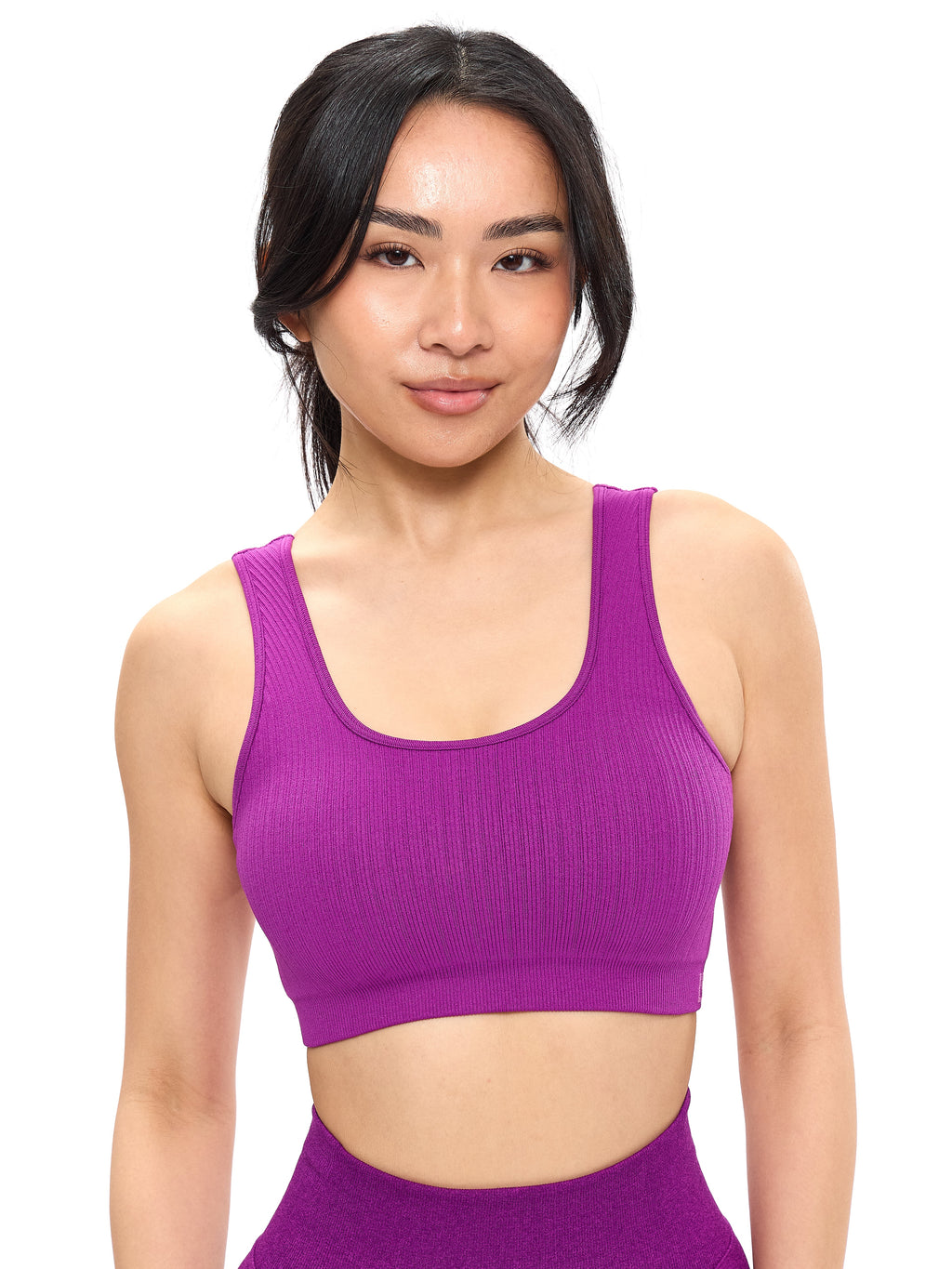 Scoop Seamless Sports Bra - Grape Juice