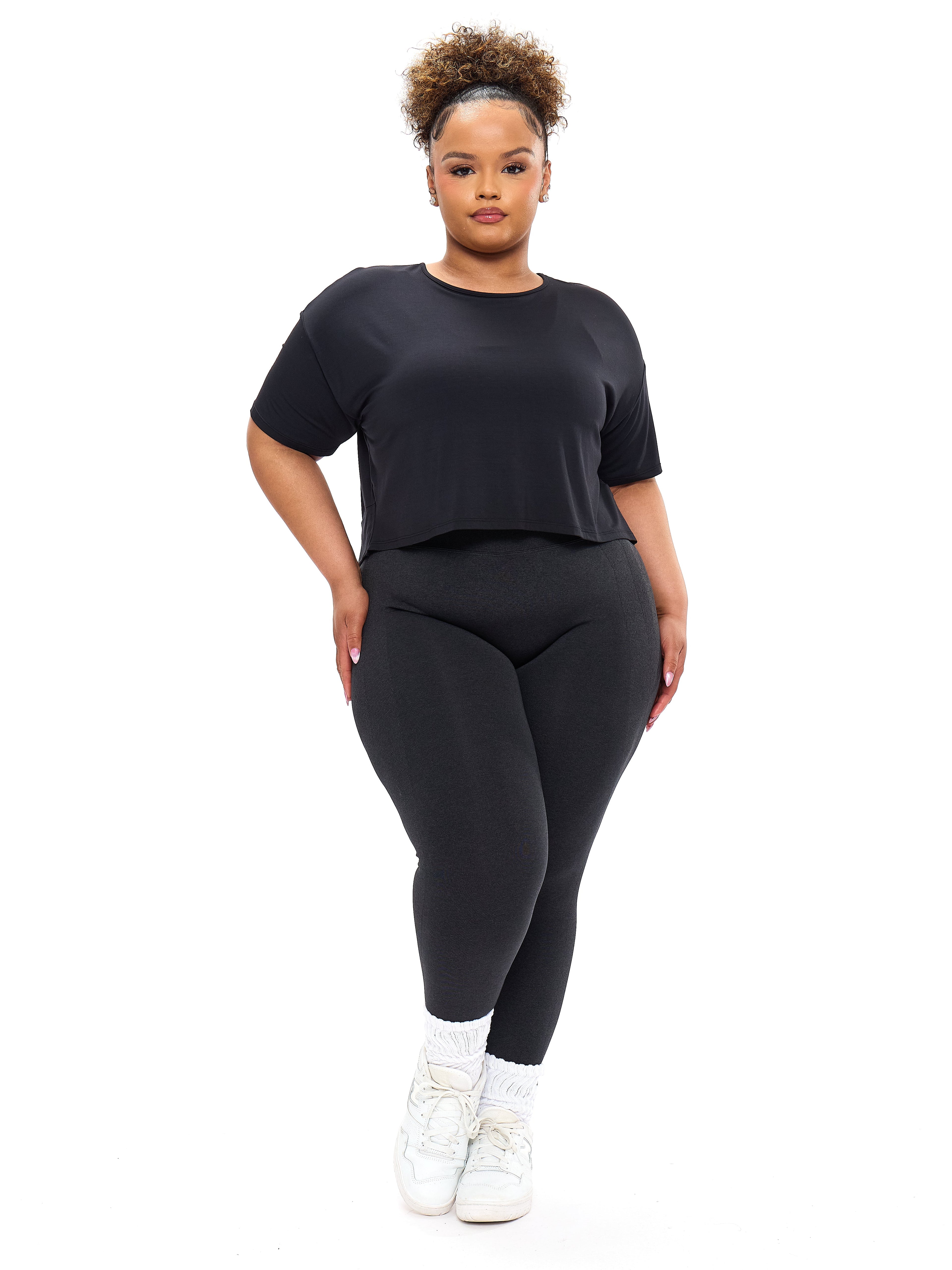 Rainforest Crop V2 - Black