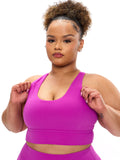 Rosa Sports Bra - Grape Juice