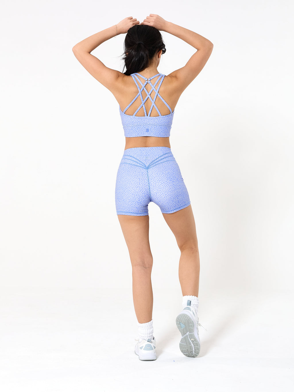 Revolution Sports Bra - Azul Bossy Print