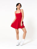 Bend and Snap Dress - Lipstick Red