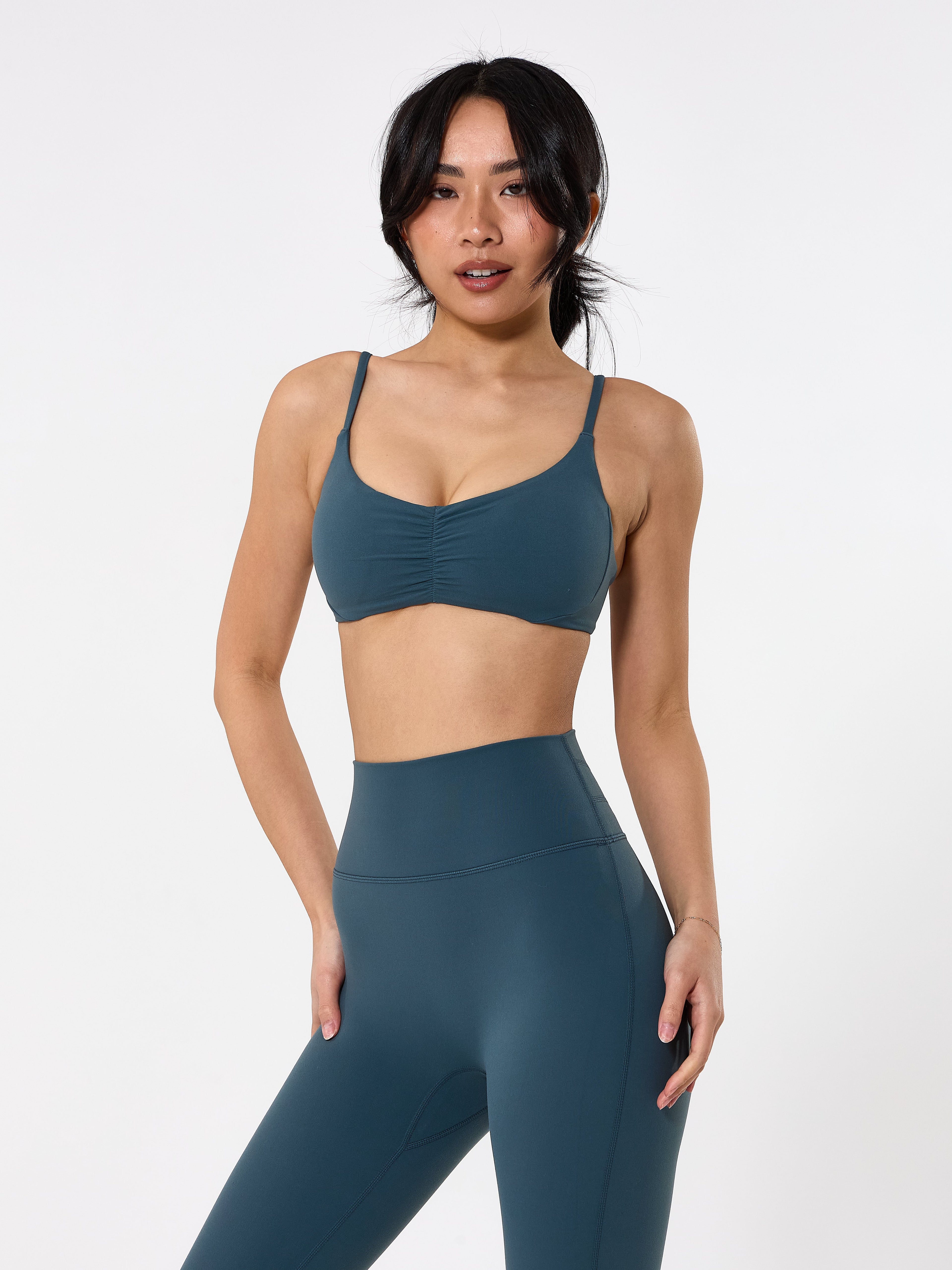 Buttercup Sports Bra - Enchanted Teal