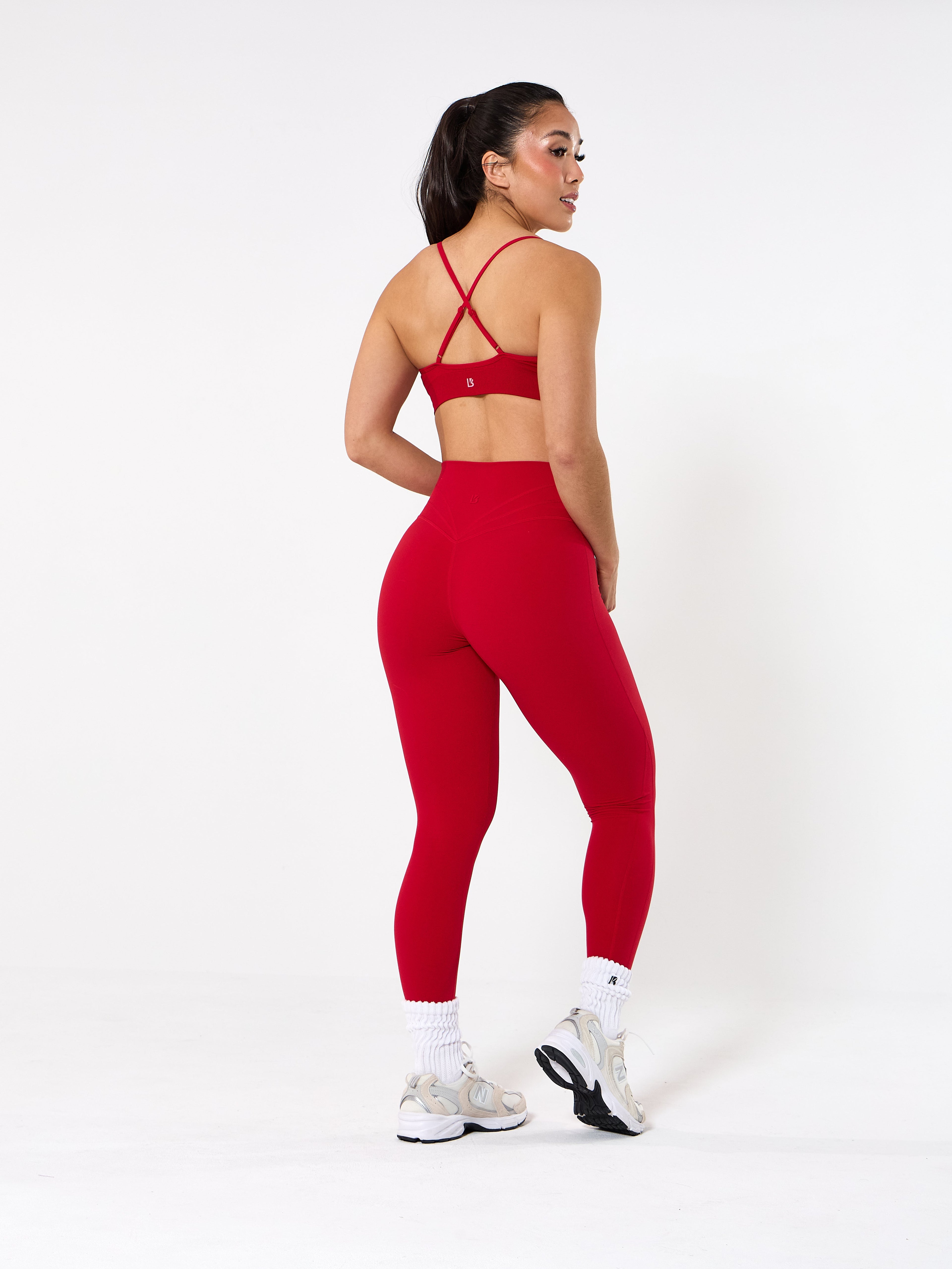 Legacy Legging - Lipstick Red
