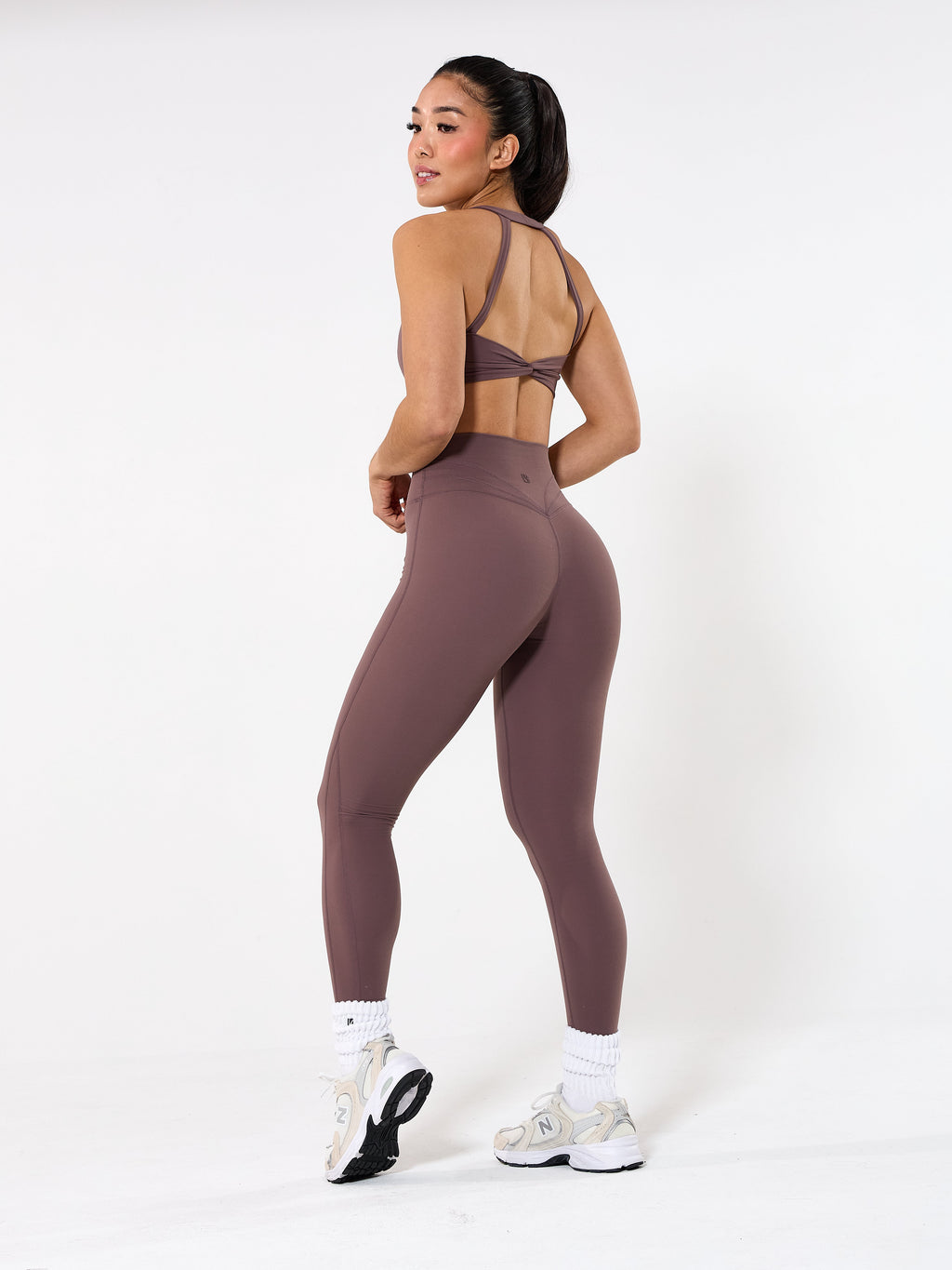 Legacy Legging - Mocha Berry