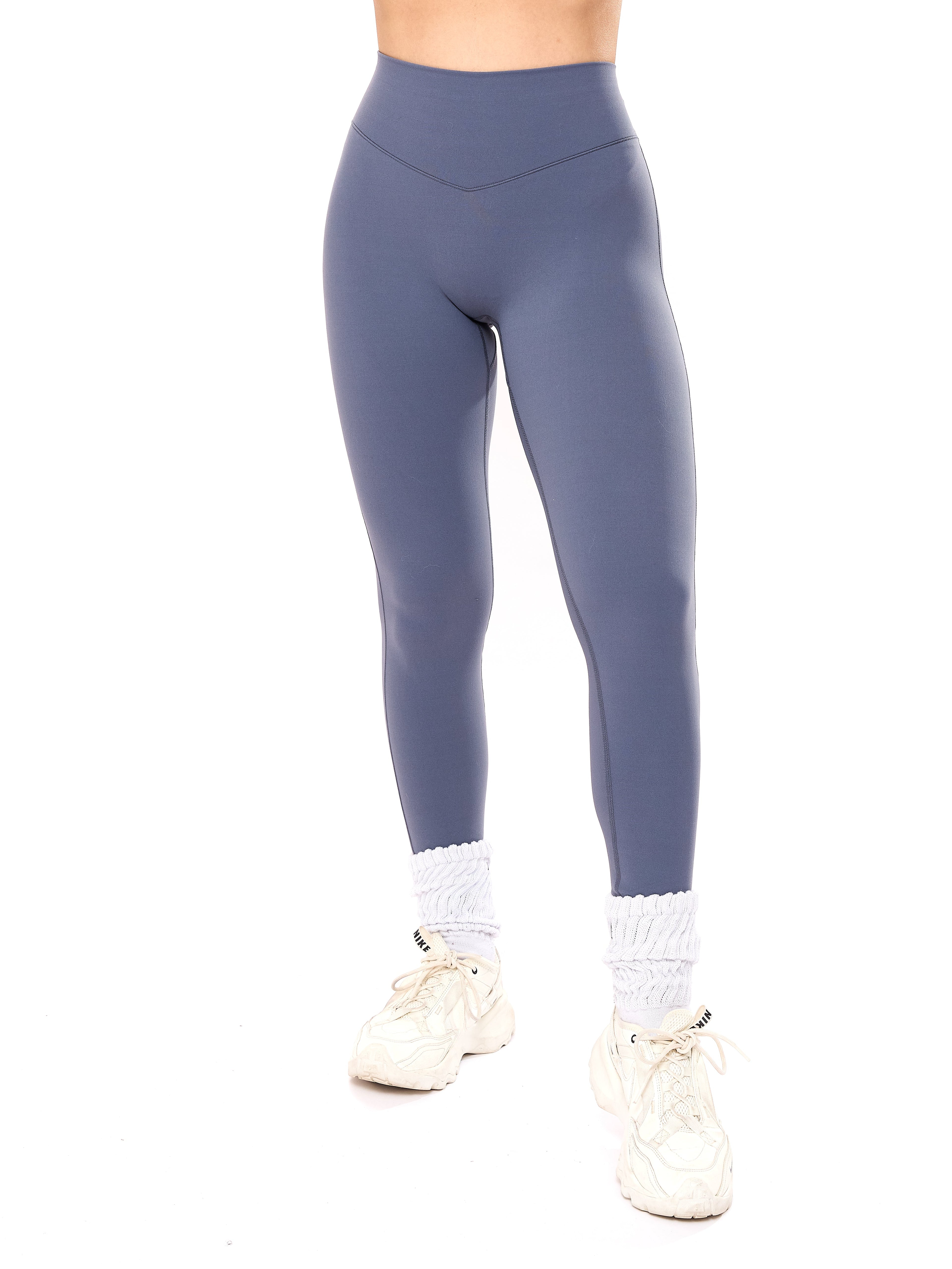 Aggressive Scrunch Legging - Barista Blue