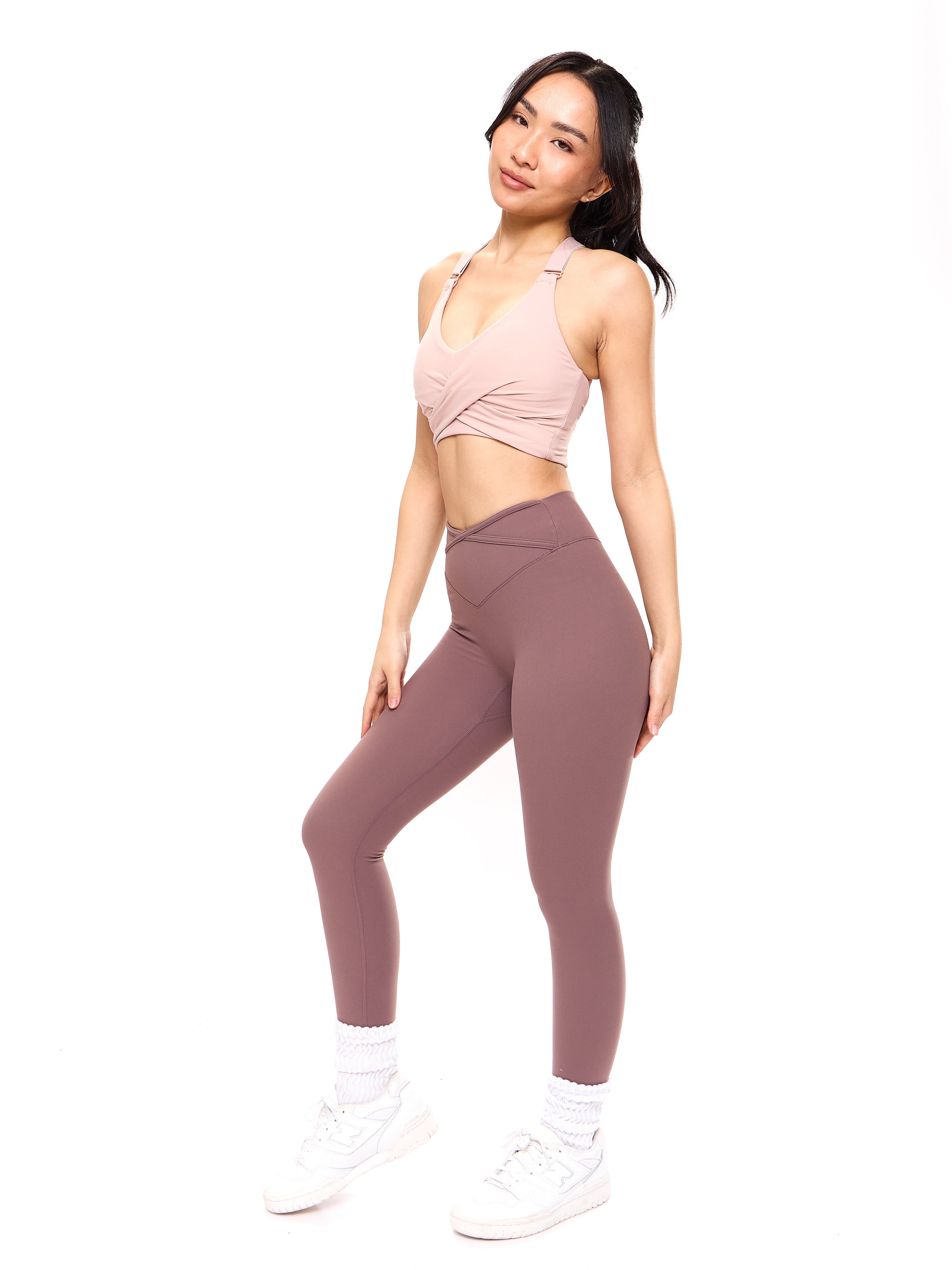 Candy Wrap Sports Bra - Berry Ice