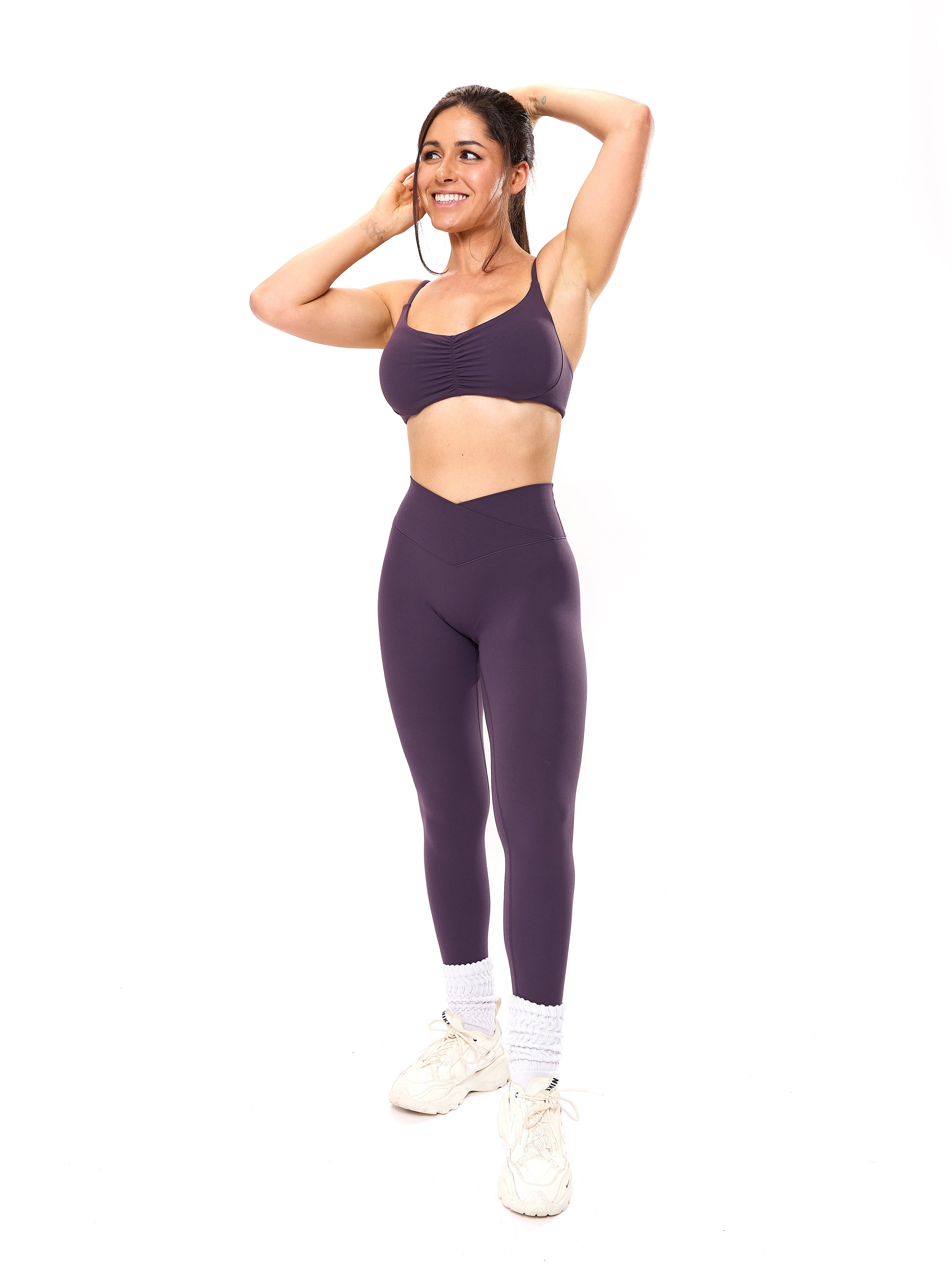 Buttercup Sports Bra - Purple Shadow