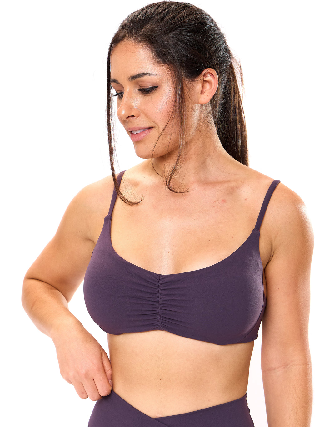 Buttercup Sports Bra - Purple Shadow