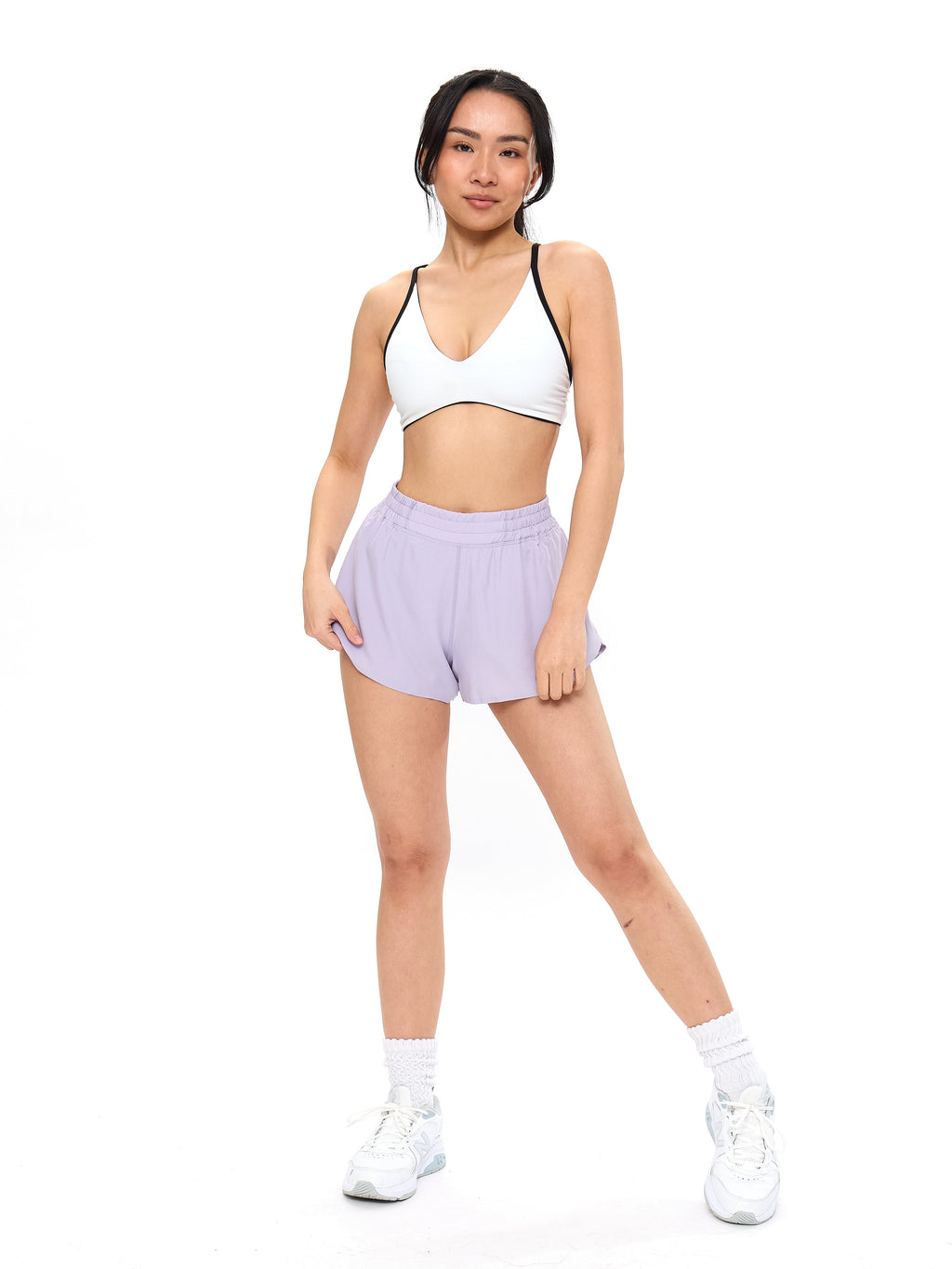 Flirty Flo Short Bikini - Lavender Smoke
