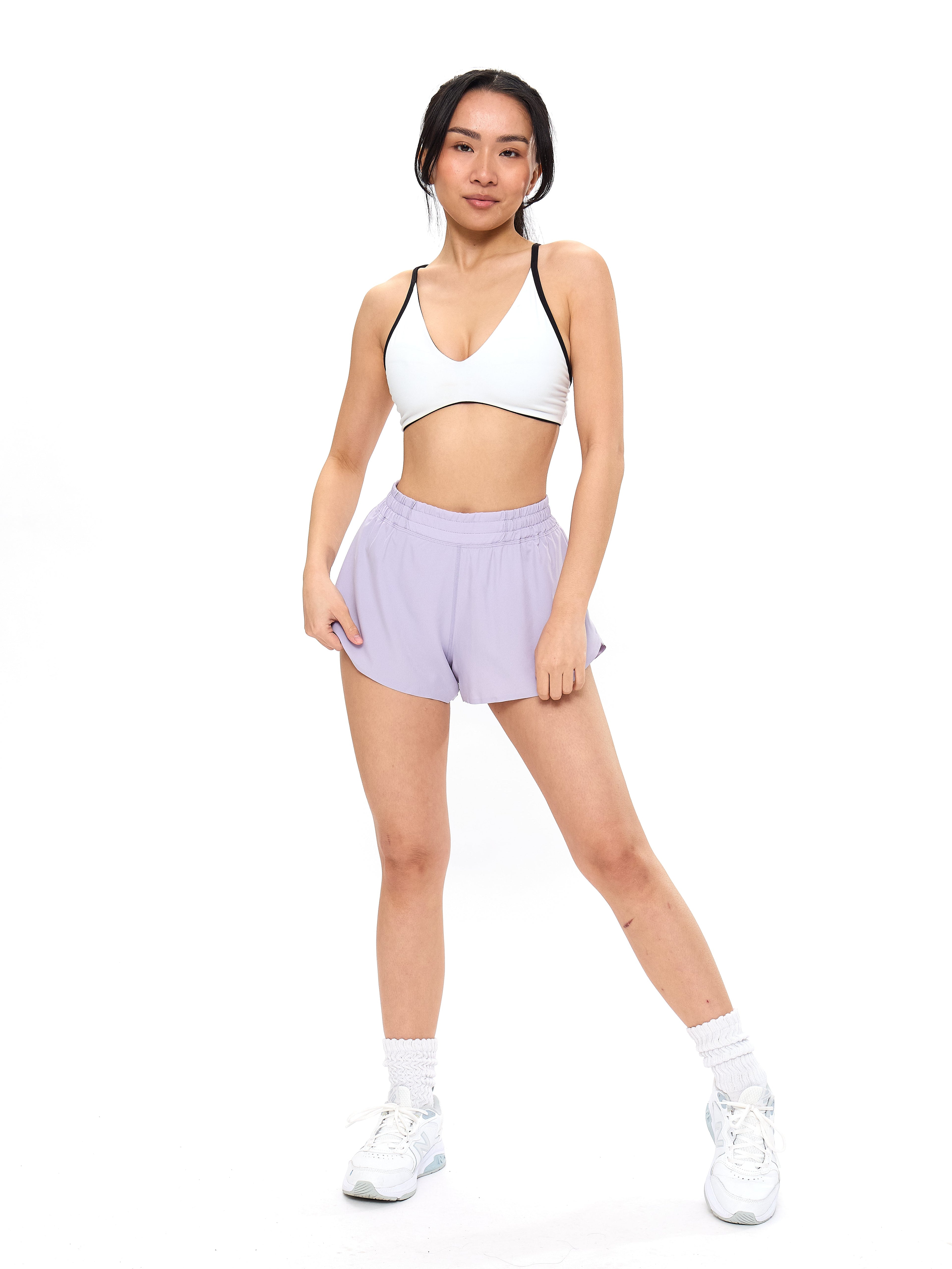 Flirty Flo Short Bikini - Lavender Smoke