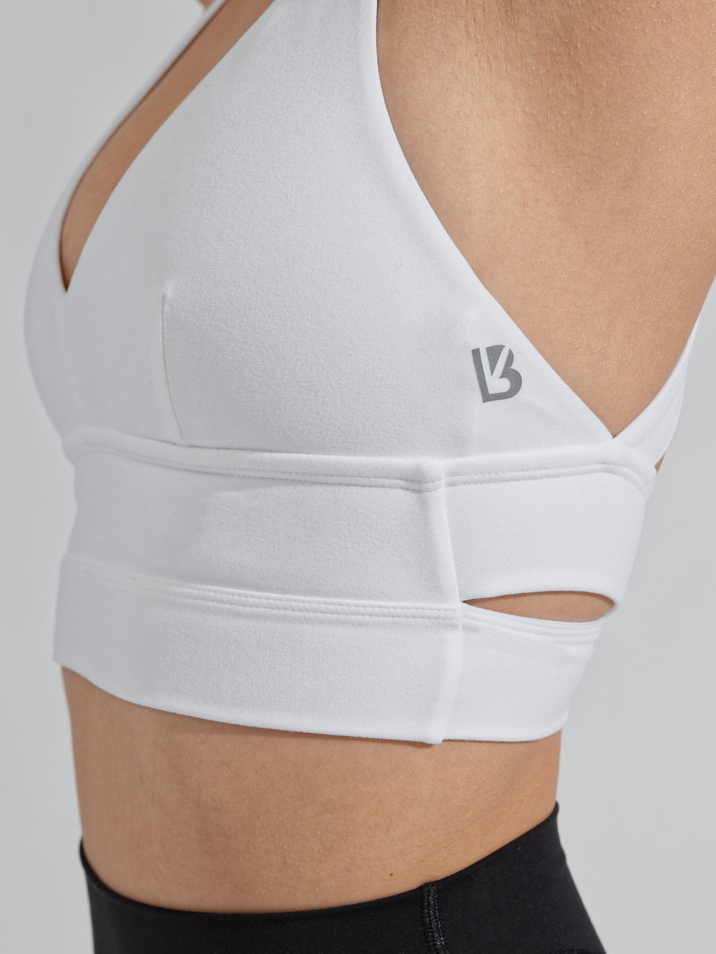 Alpha Sports Bra - White