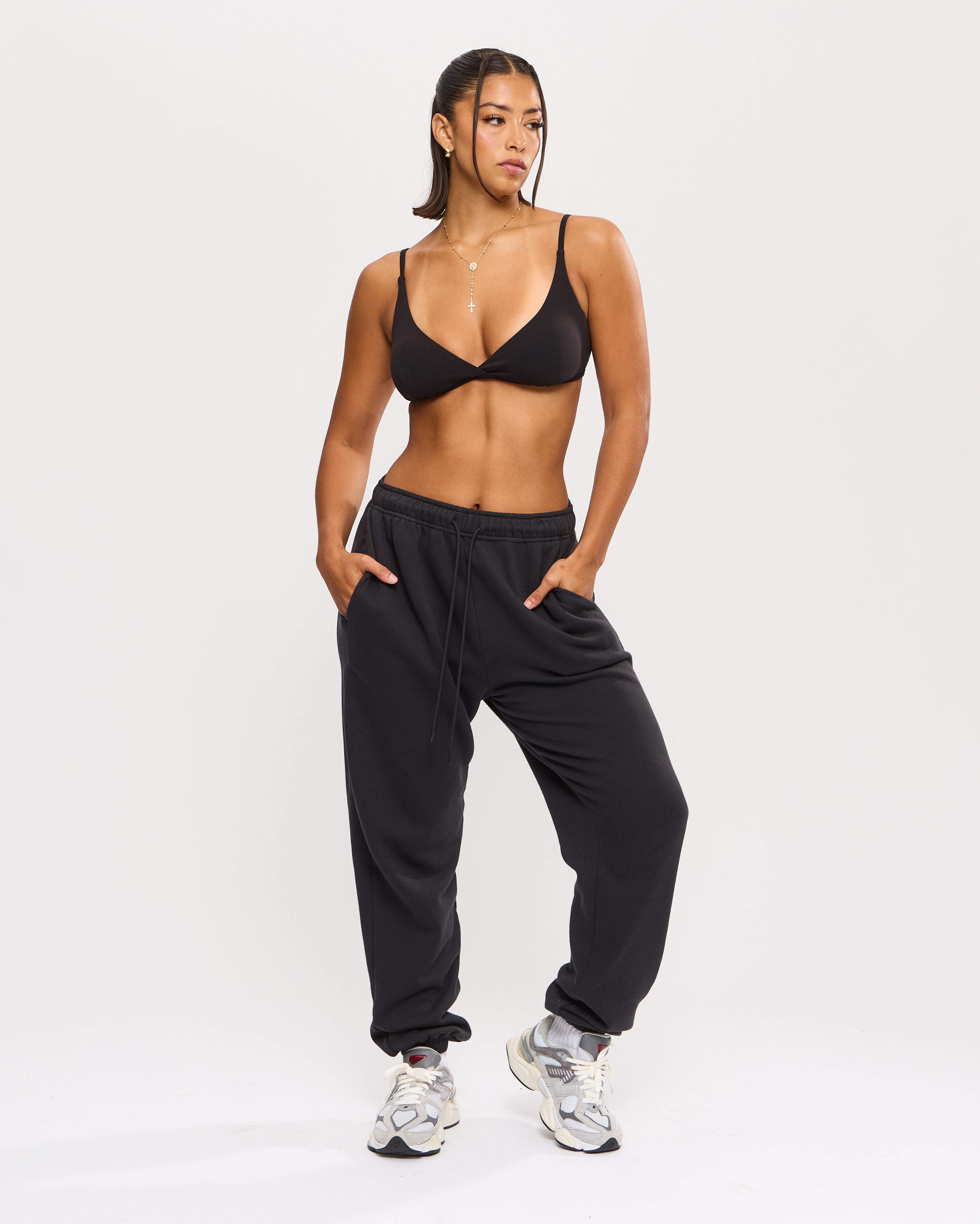 Plunge Butter Bra - Onyx Black