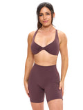 Glow Sports Bra - Smoked Cherry