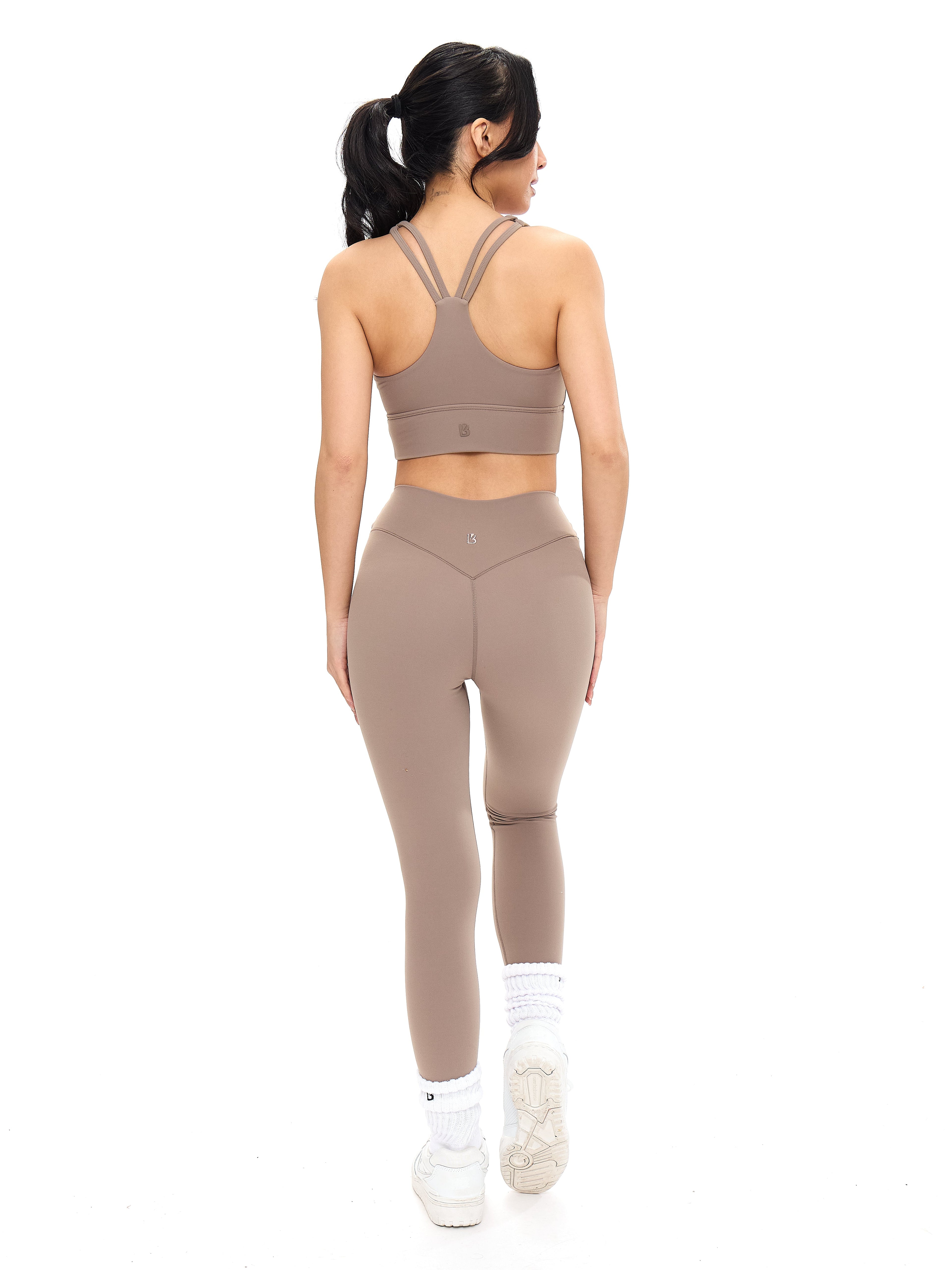 Bloom Sports Bra - Chai Latte