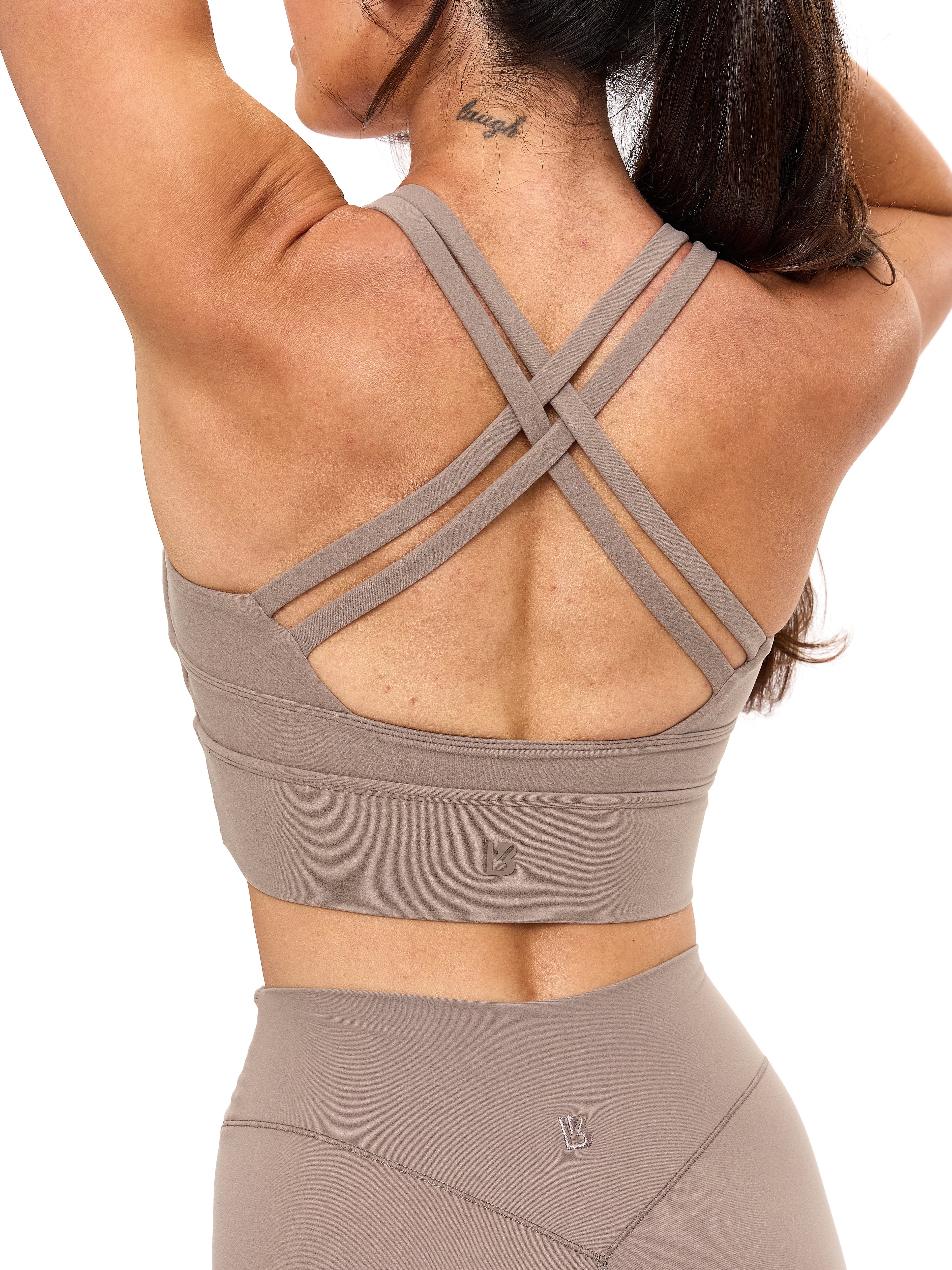 Rosa Sports Bra - Chai Latte