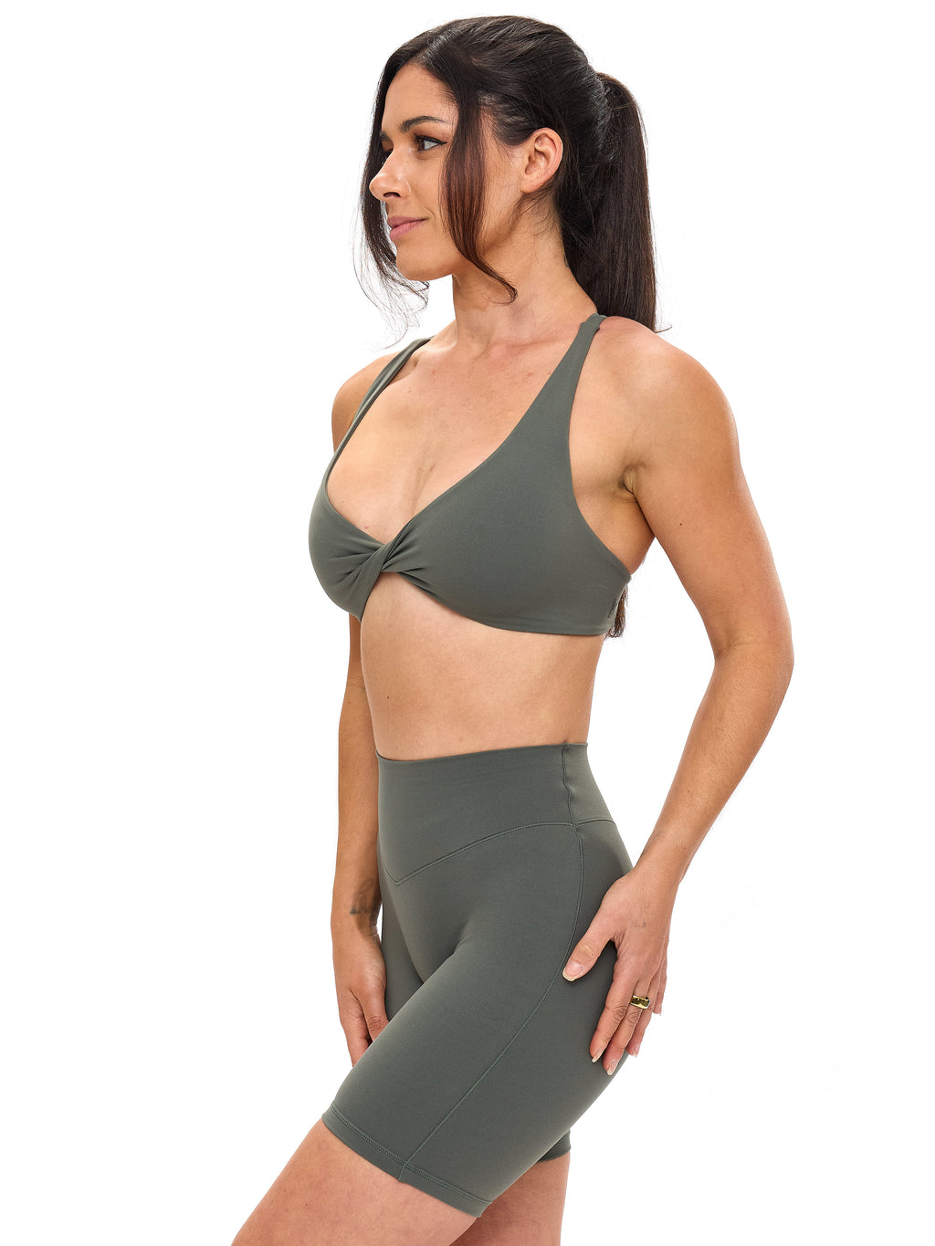 Glow Sports Bra - Shadow Sage