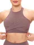 Candy Crew Sports Bra - Mocha Berry