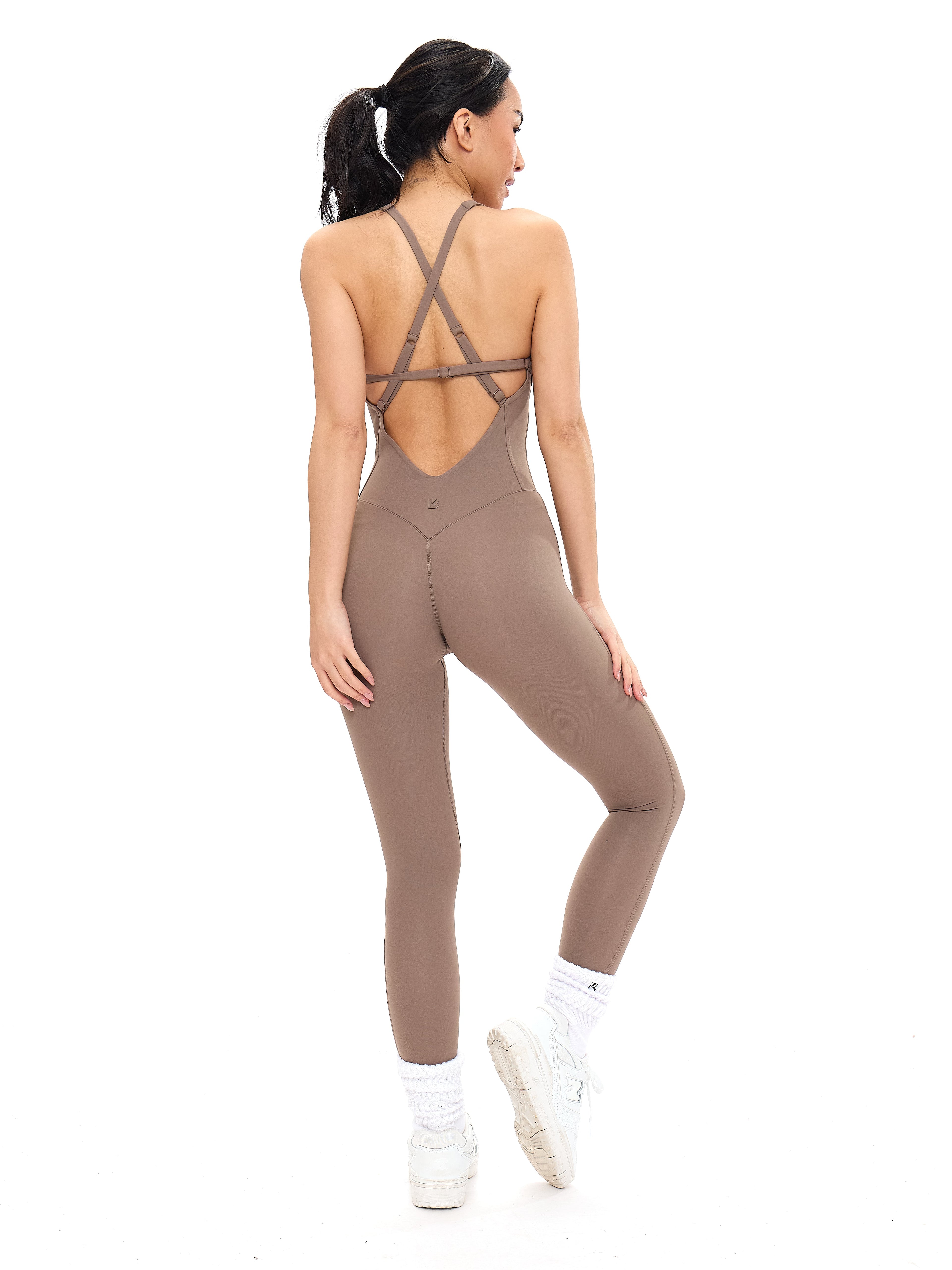 Corset Bodysuit - Chai Latte