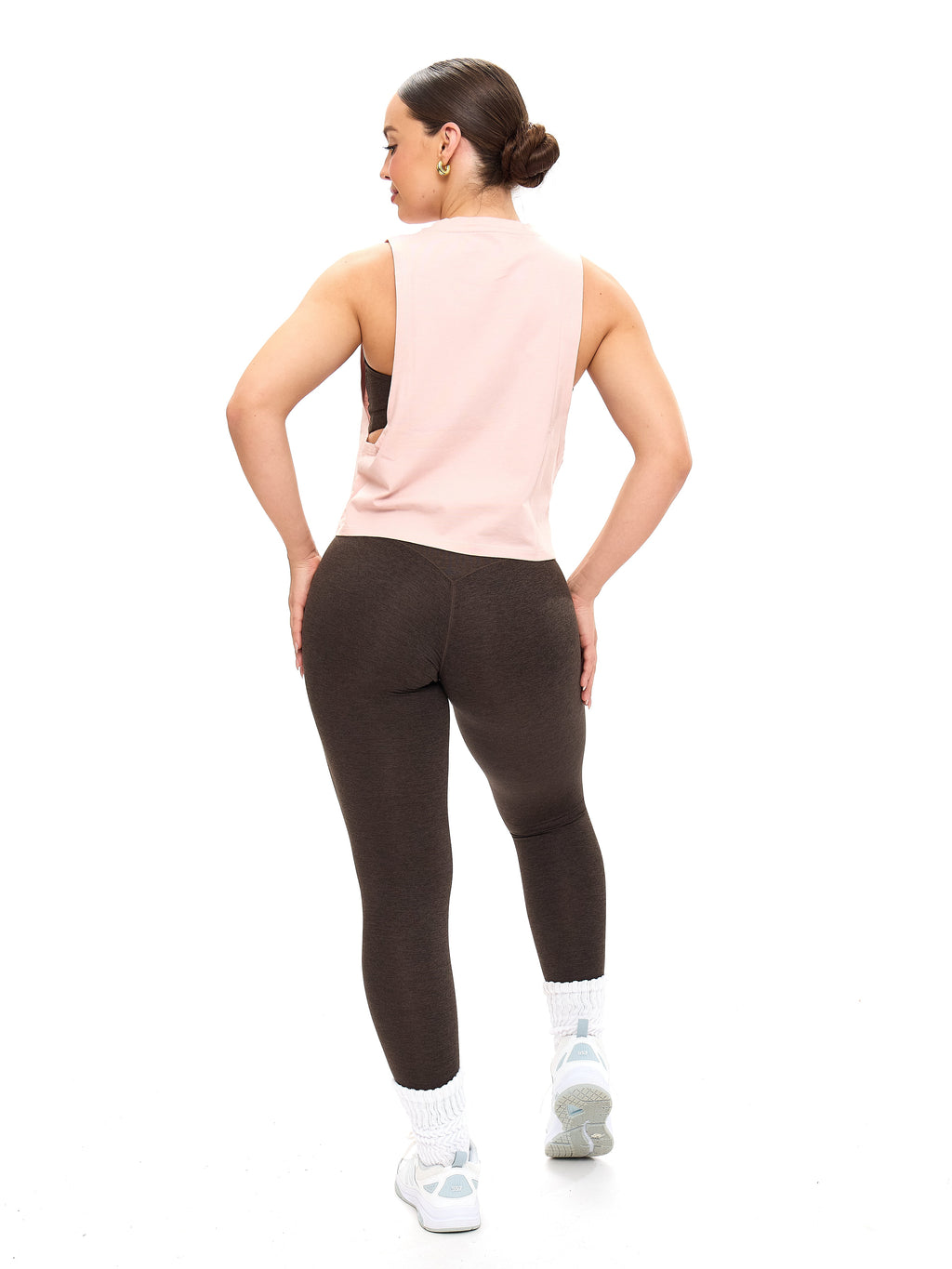 Pretty Crop Tank - Strawberry Milk