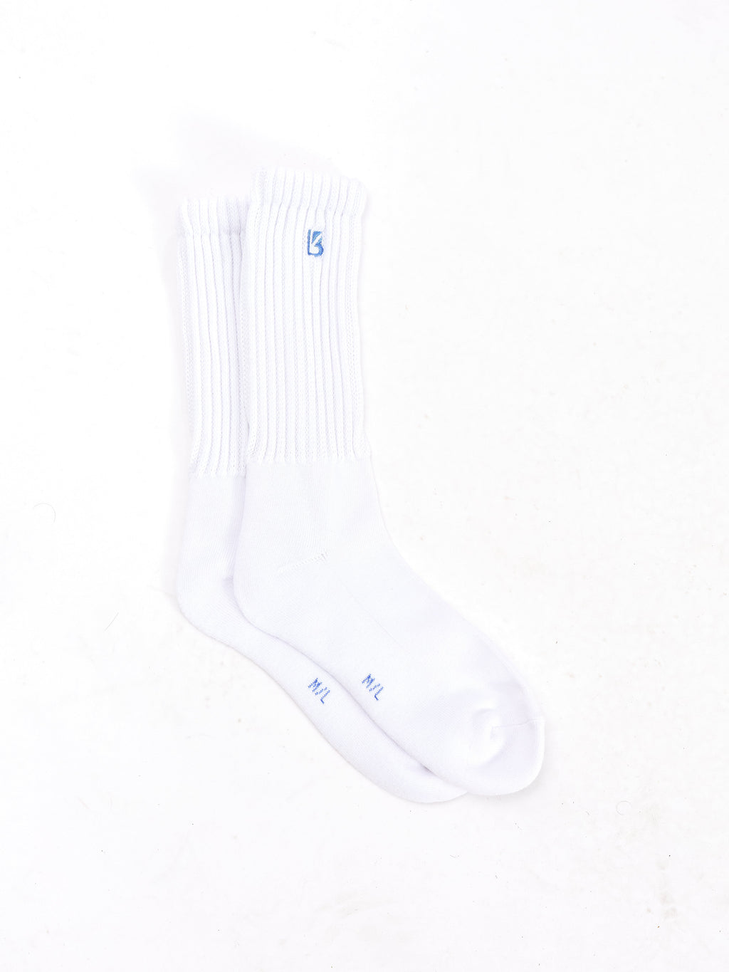 3 Pack Scrunch Socks - Multi White