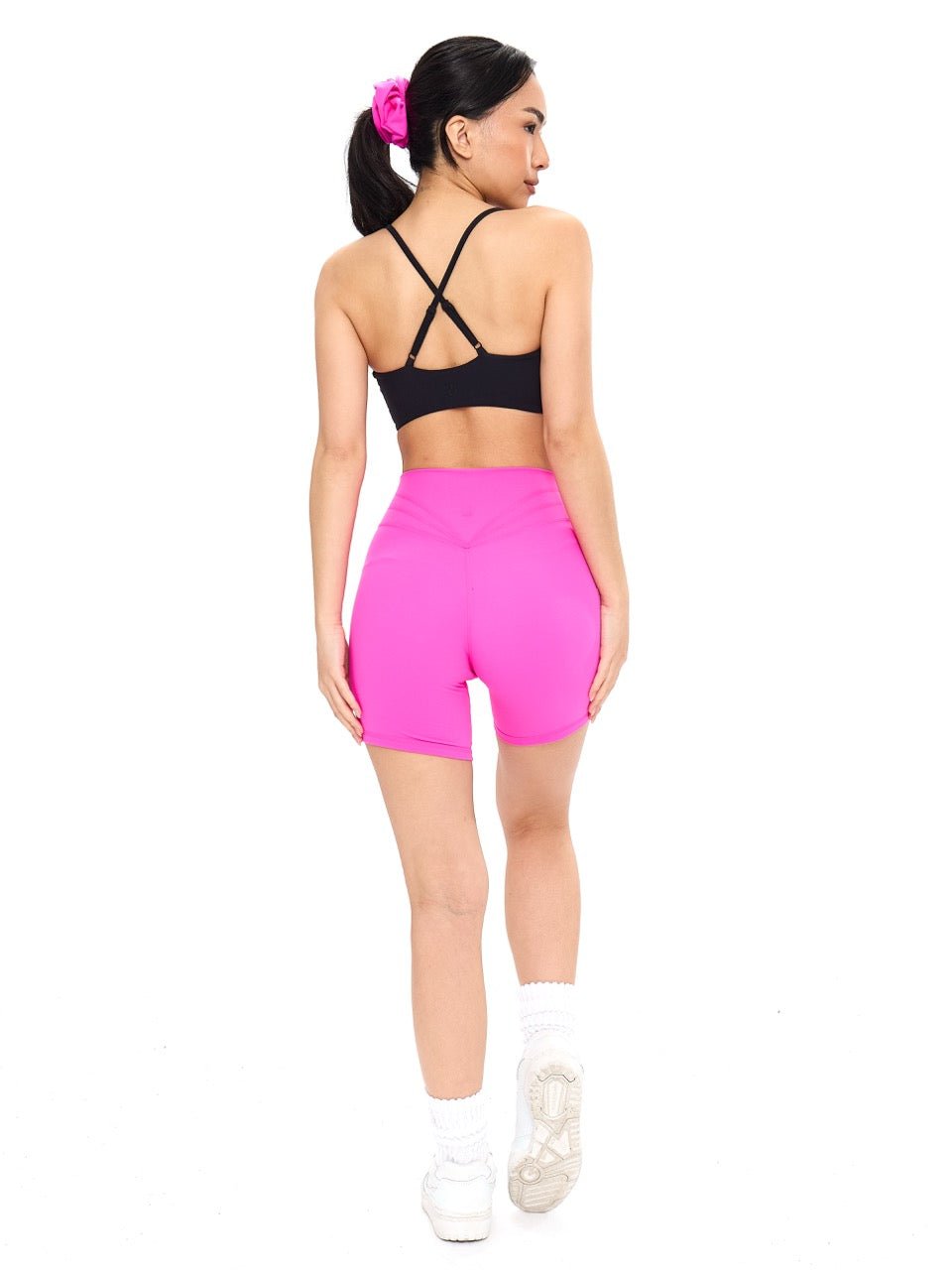 Poshknit Revolution Curve Sports Bra - Onyx Black