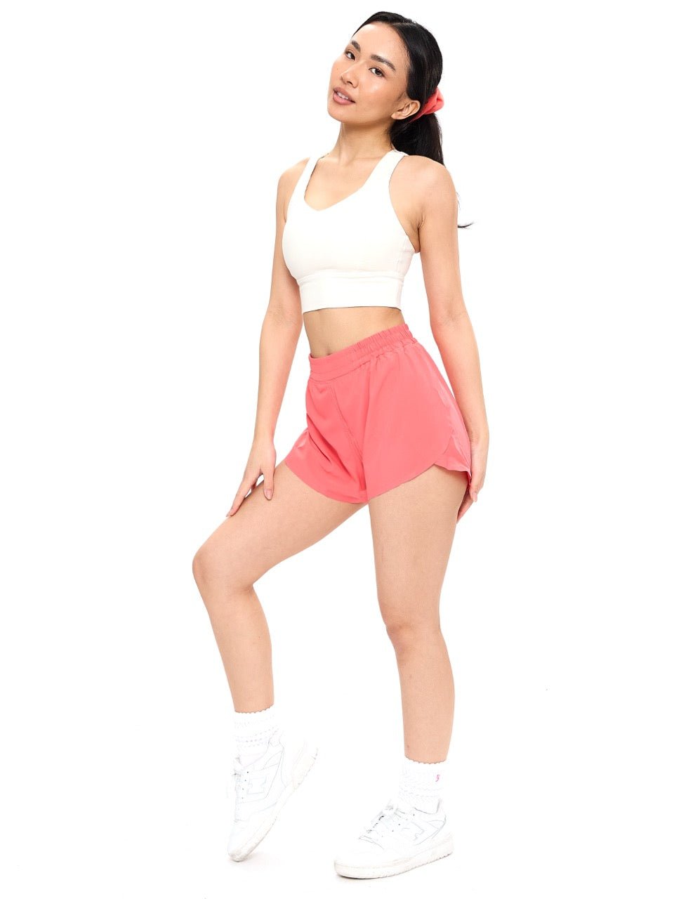 Twilight Dream Heather Sports Bra - Oat Milk