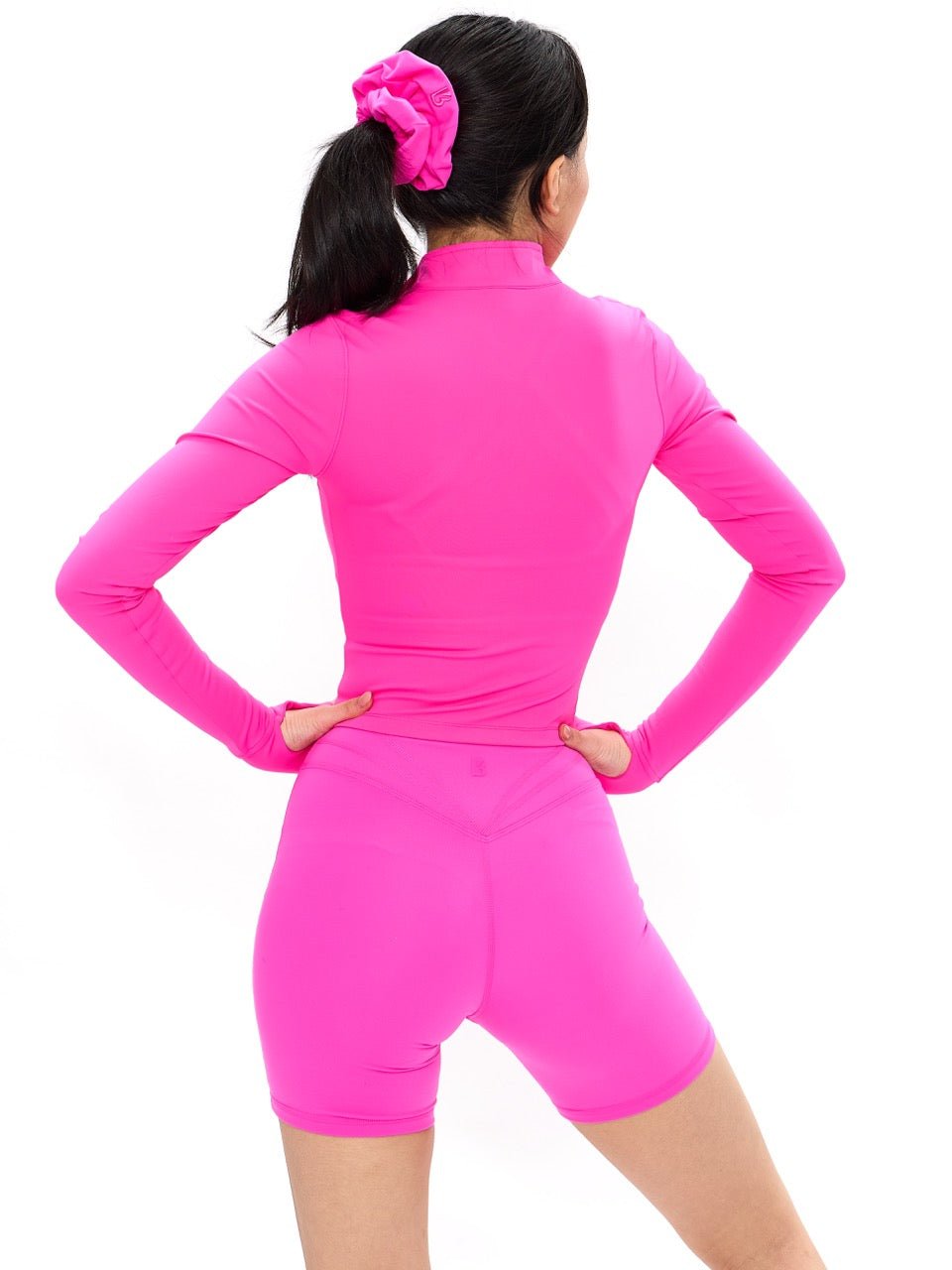 Phantom Waist Jacket - Hibiscus