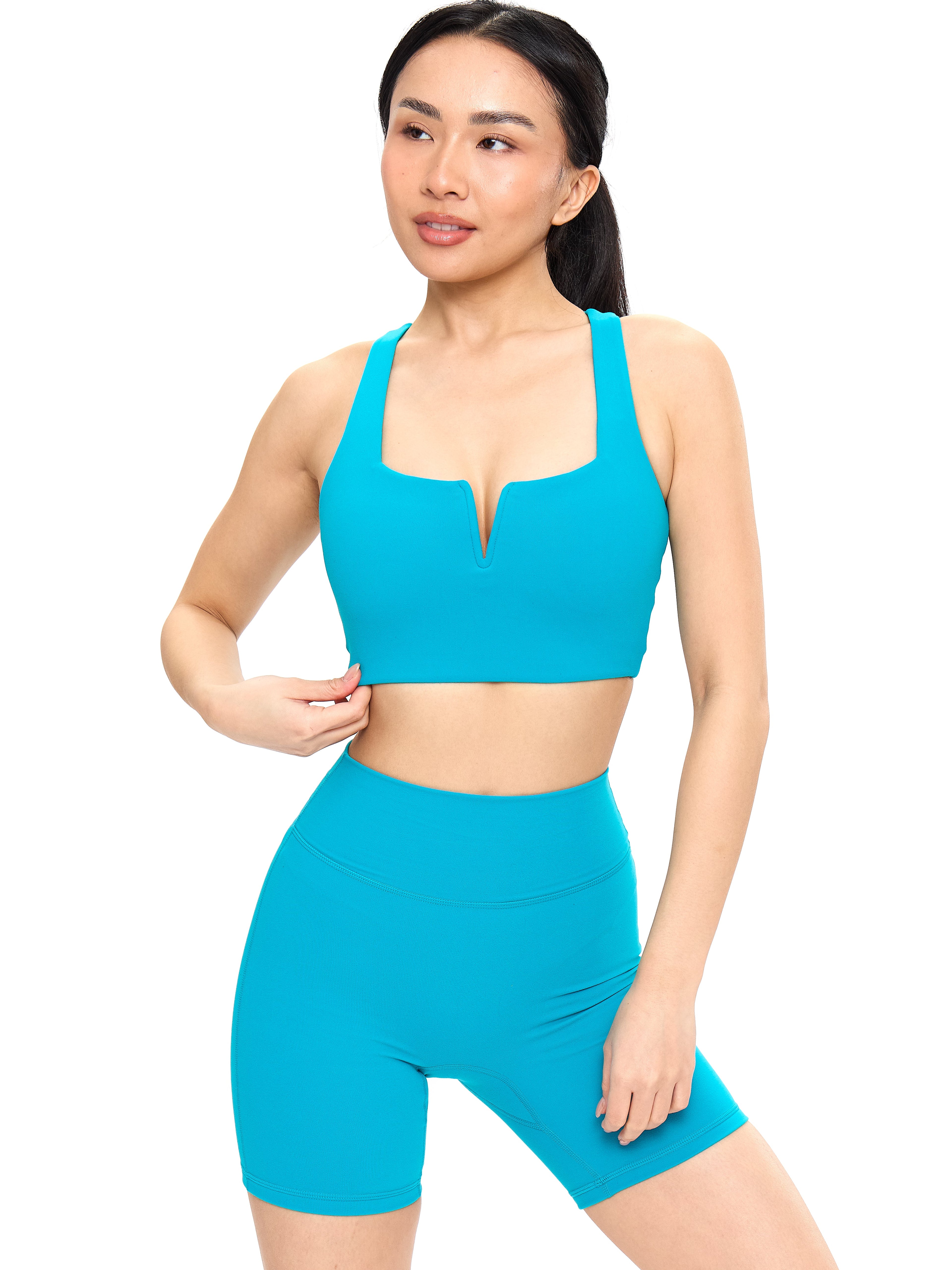 Nubre Notch Sports Bra - Mar