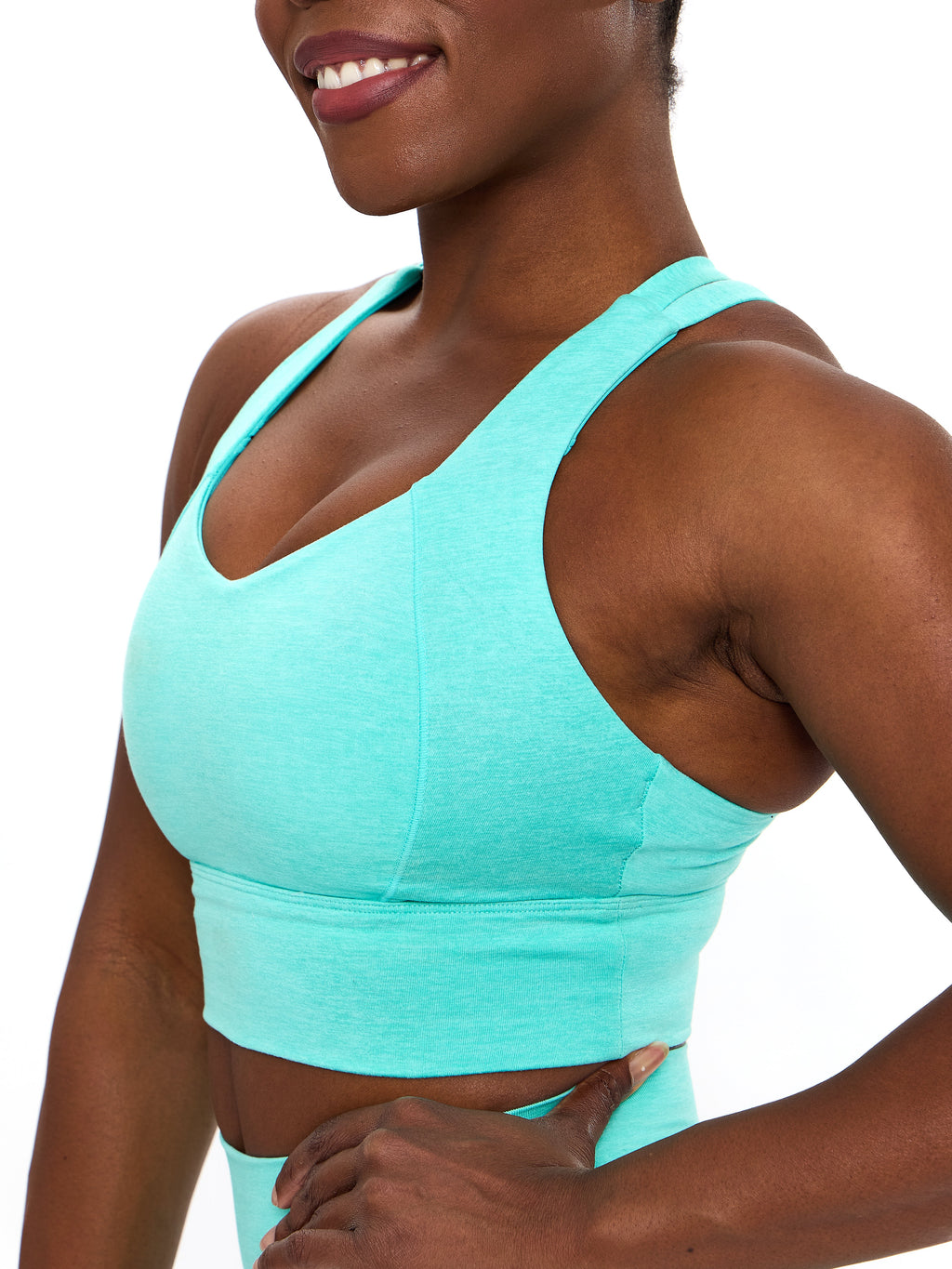 Twilight Dream Heather Sports Bra - Playa