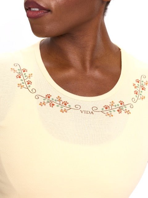 Vida Baby Tee - Leche