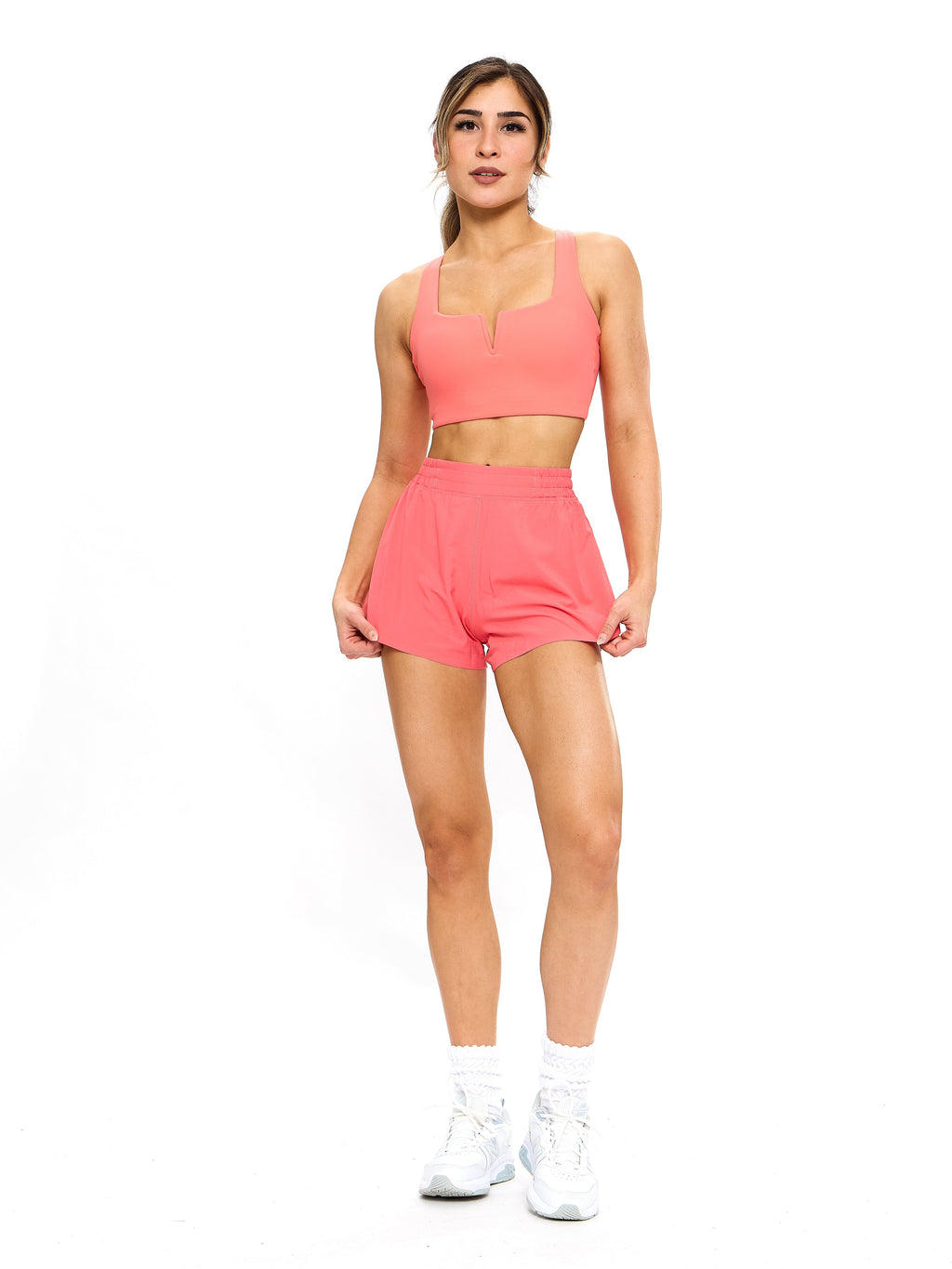 Nubre Notch Sports Bra - Tequila Sunrise