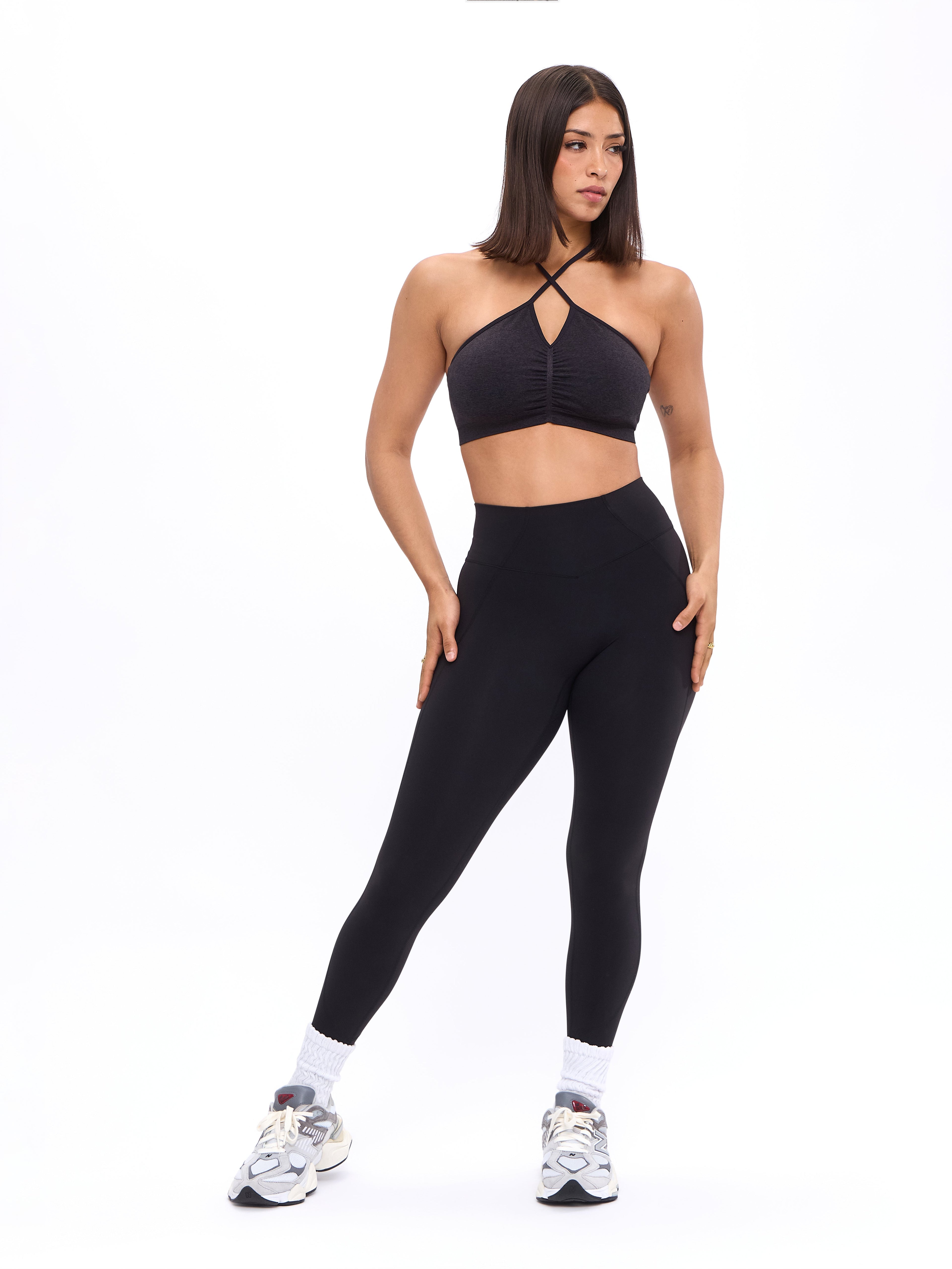 Wonder Seamless Sports Bra - Black