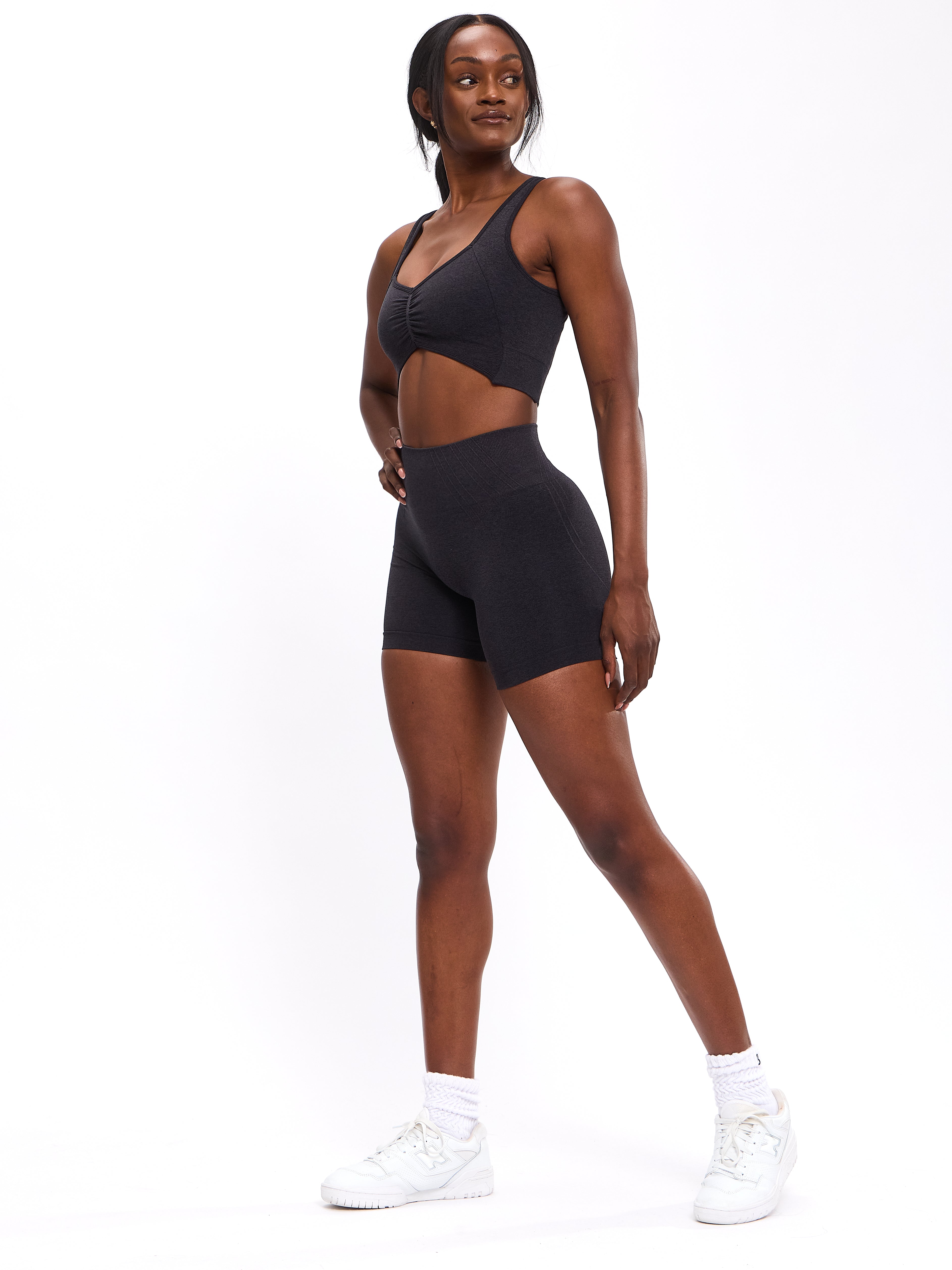 Form Seamless Short 5" - Charcoal