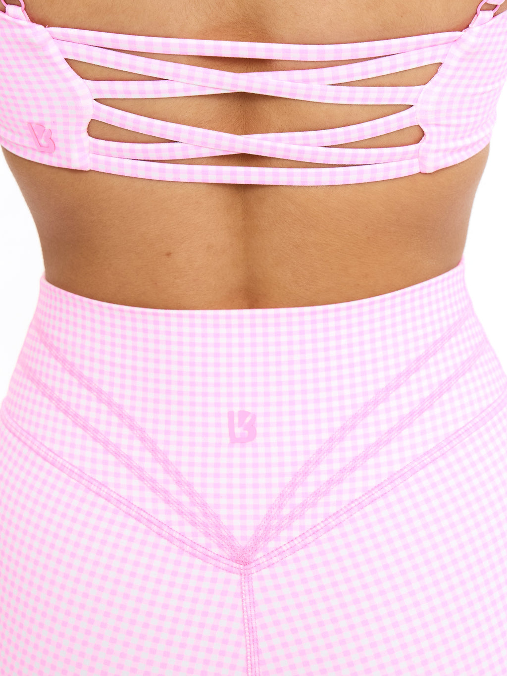 Legacy Short 6" - Pink Gingham