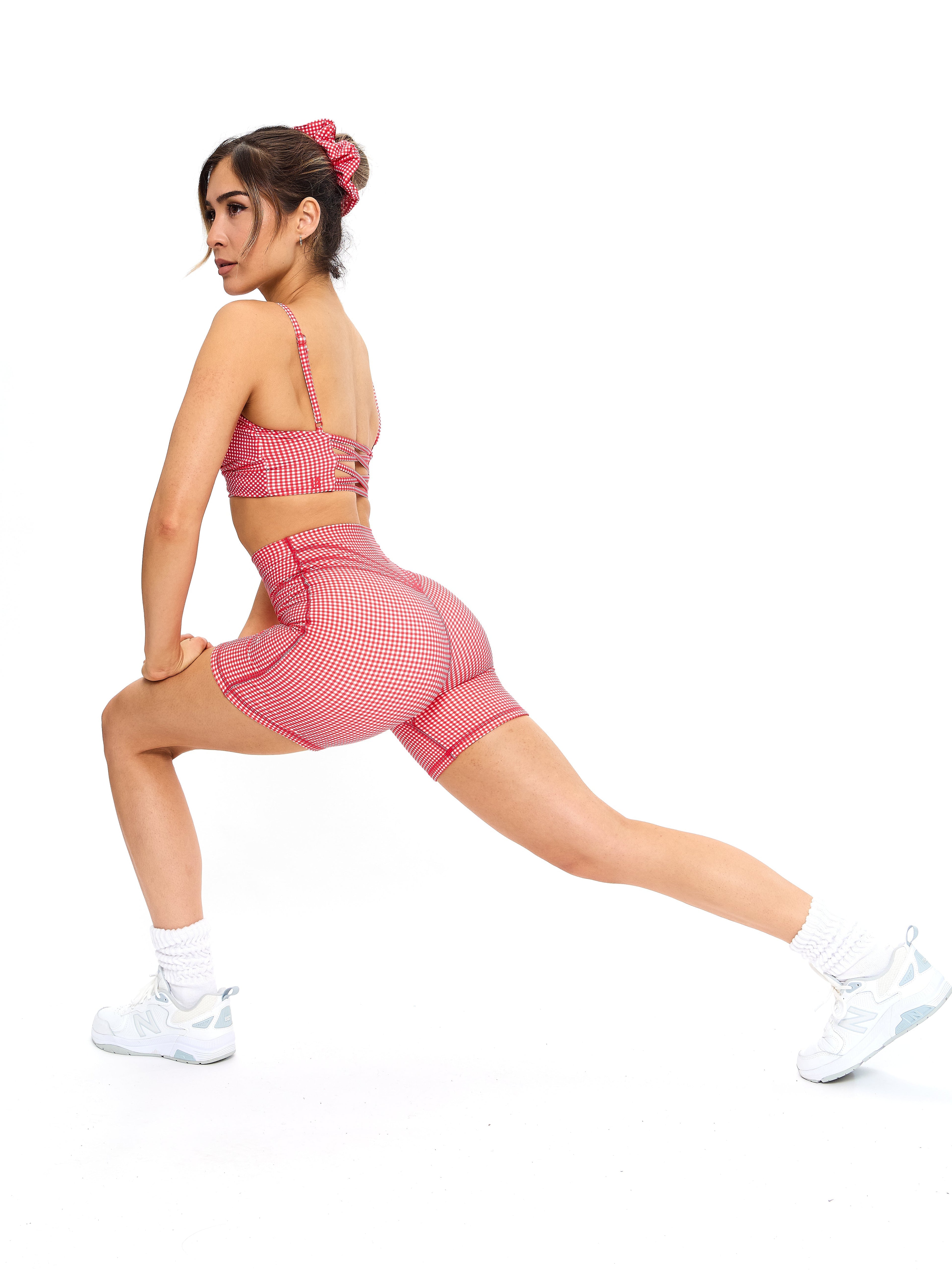 Legacy Short 6" - Red Gingham