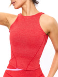 Dream Heather Tank - Salsa Red