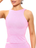 Dream Heather Tank - Pink Sugar