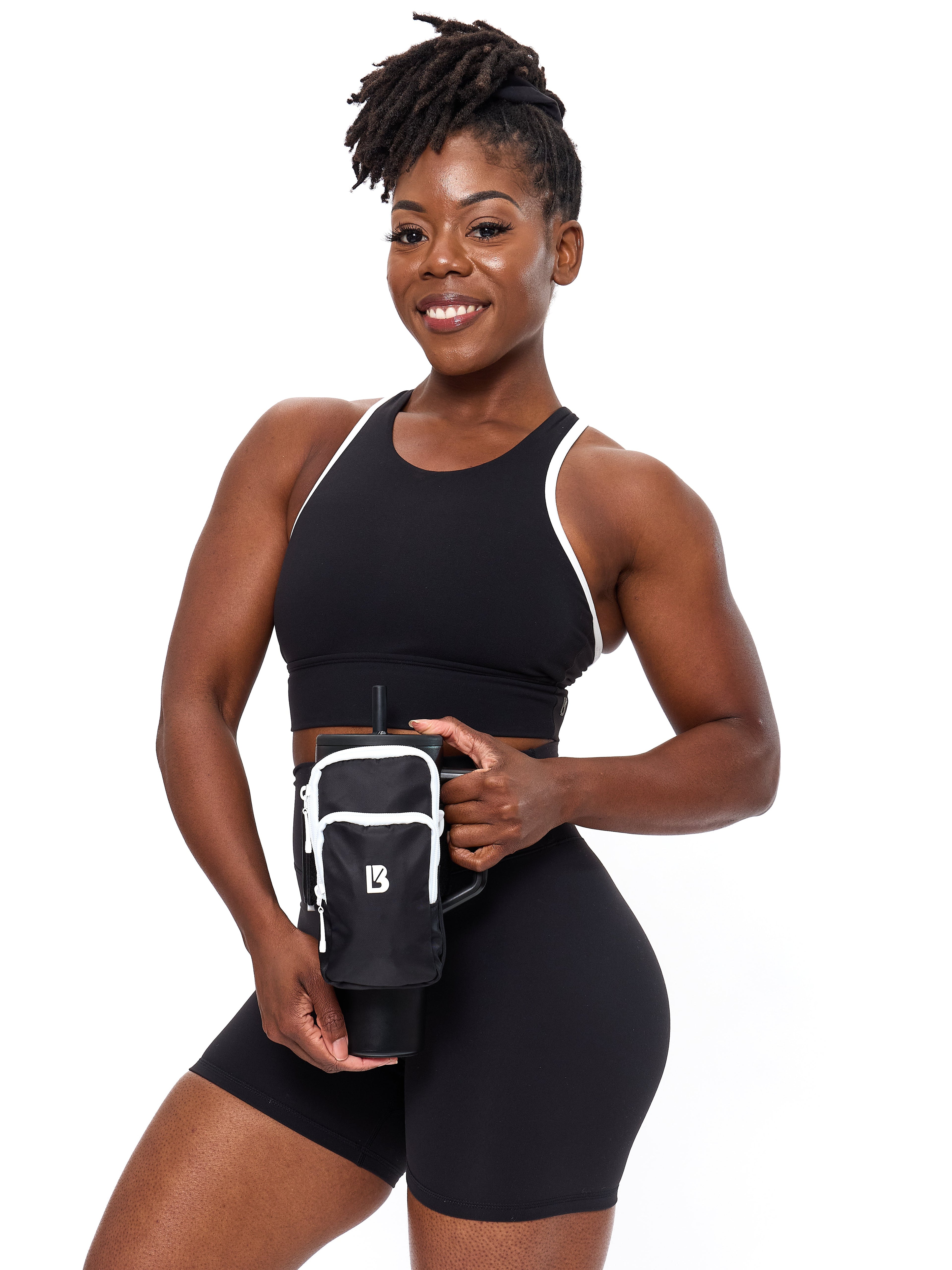 Water Bottle Sleeve - Onyx Black