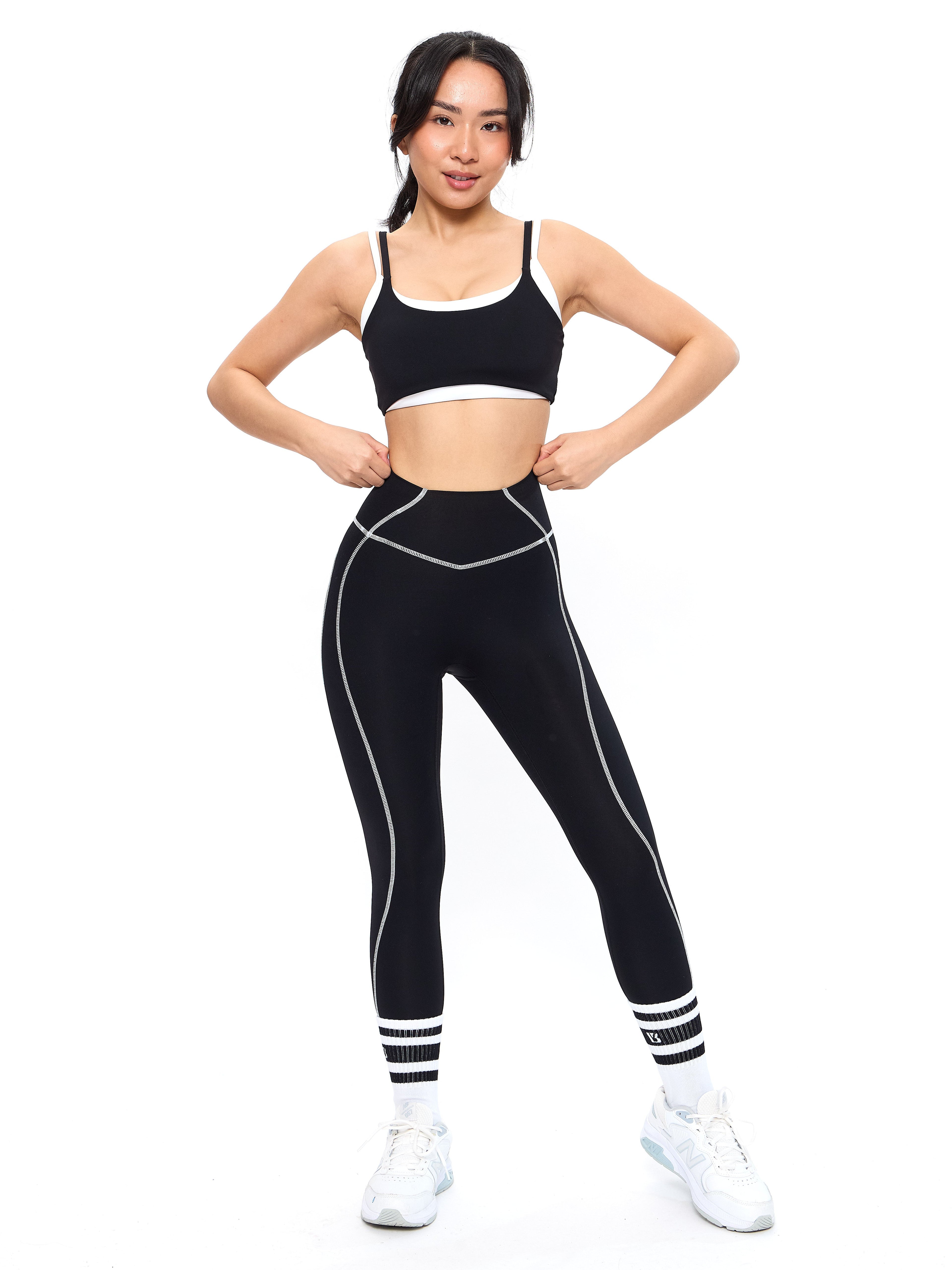 Story Sports Bra - Onyx Black