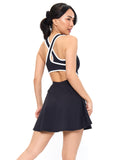 Sporty Story Dress - Onyx Black