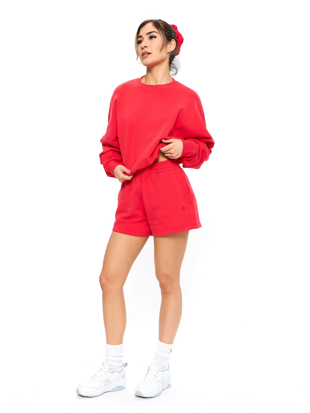 Story Cloud Short - Salsa Red